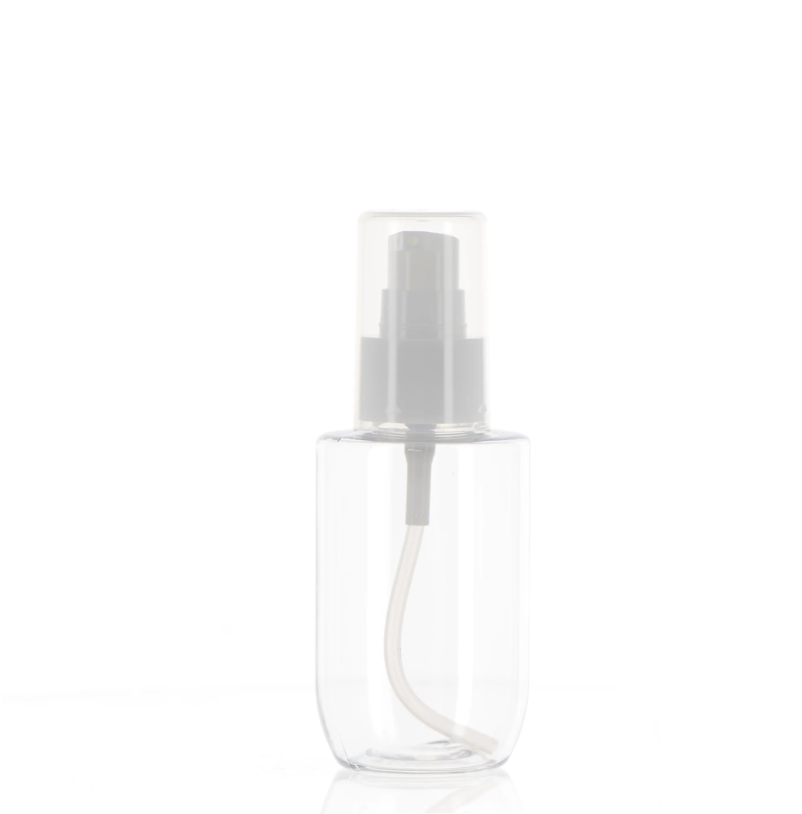 PET/PP, Treatment Pump Bottle with Over Cap