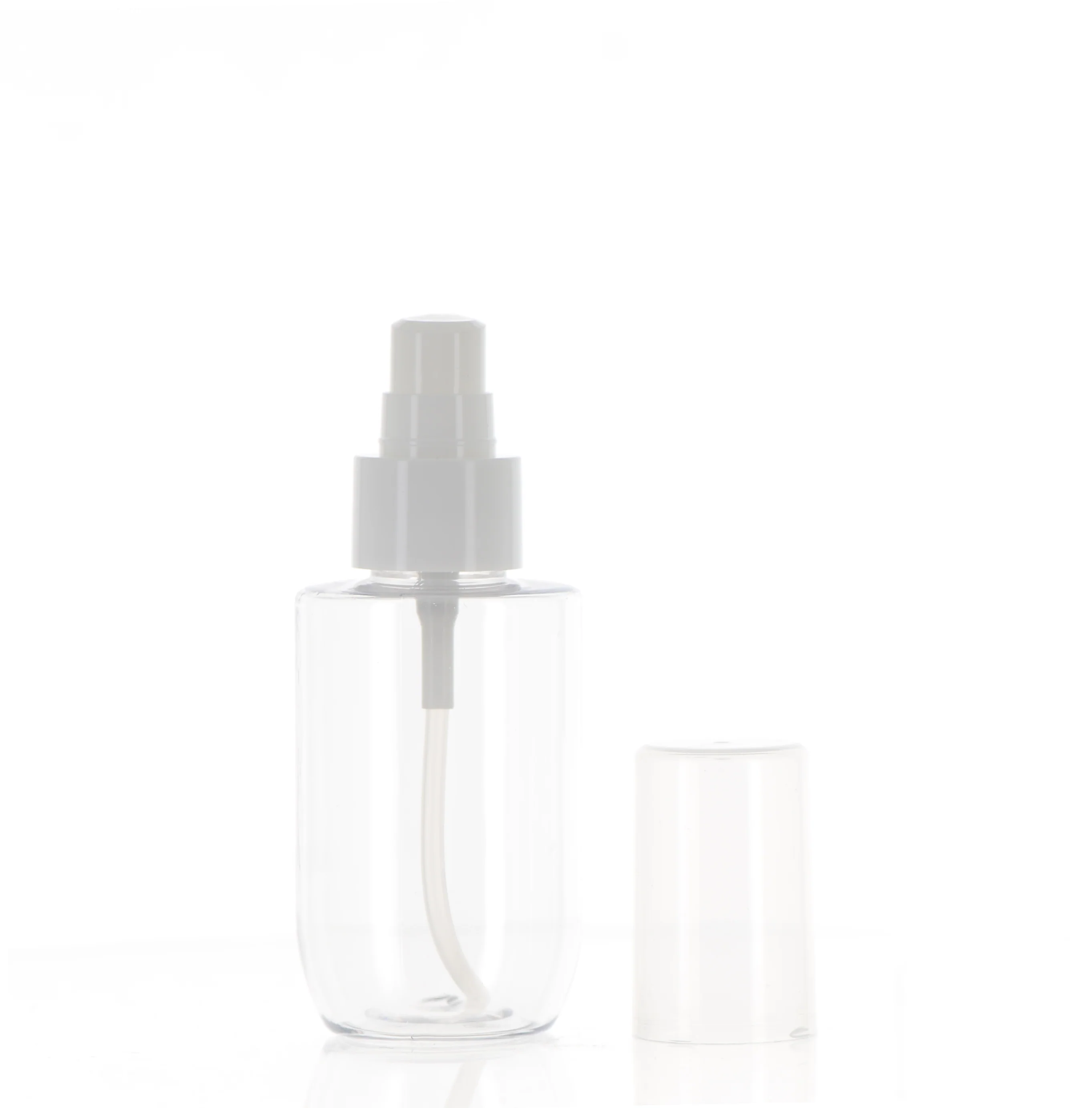 PET/PP, Treatment Pump Bottle with Over Cap - Image 4