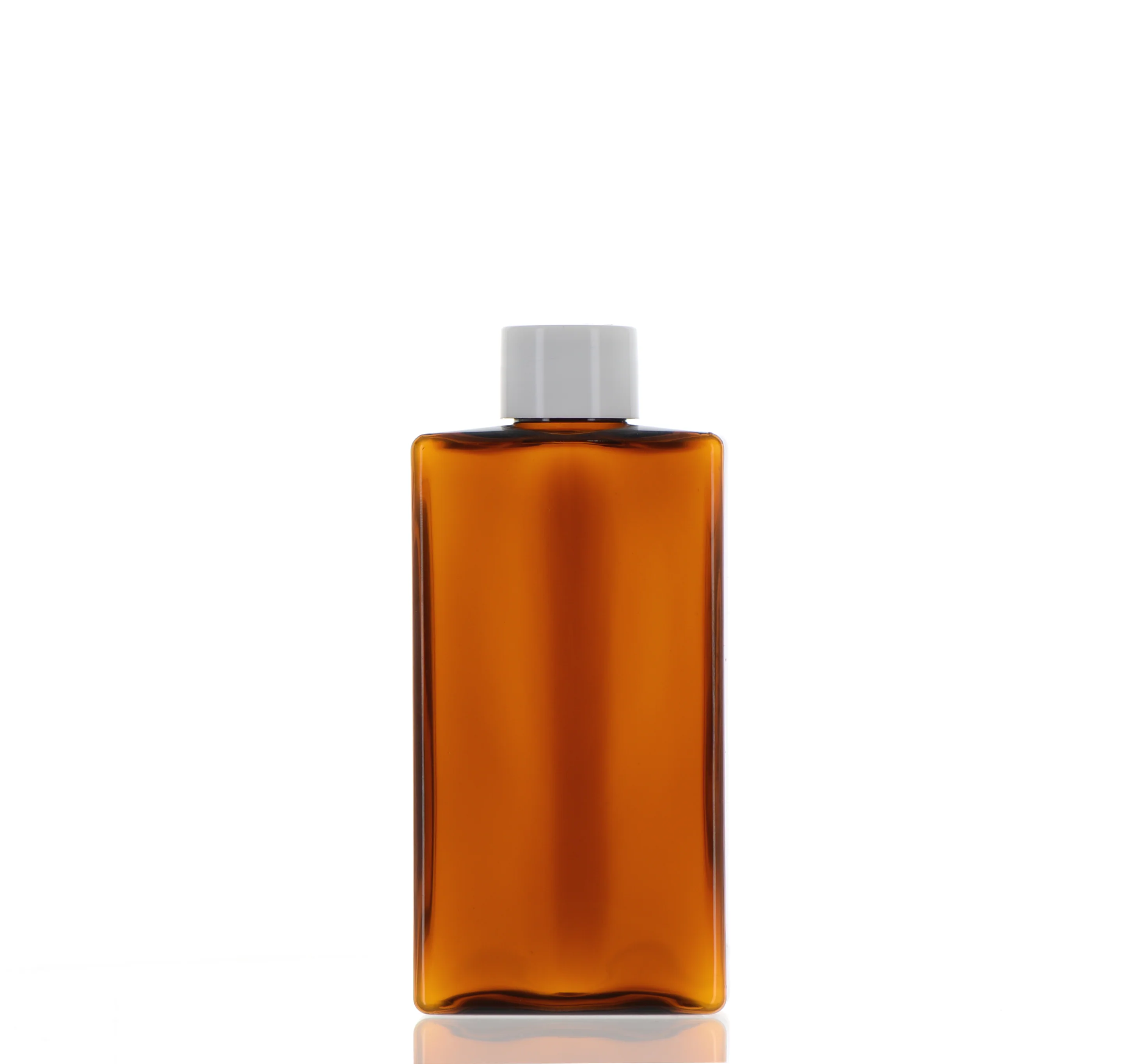 PET, Square Bottle with Screw Cap