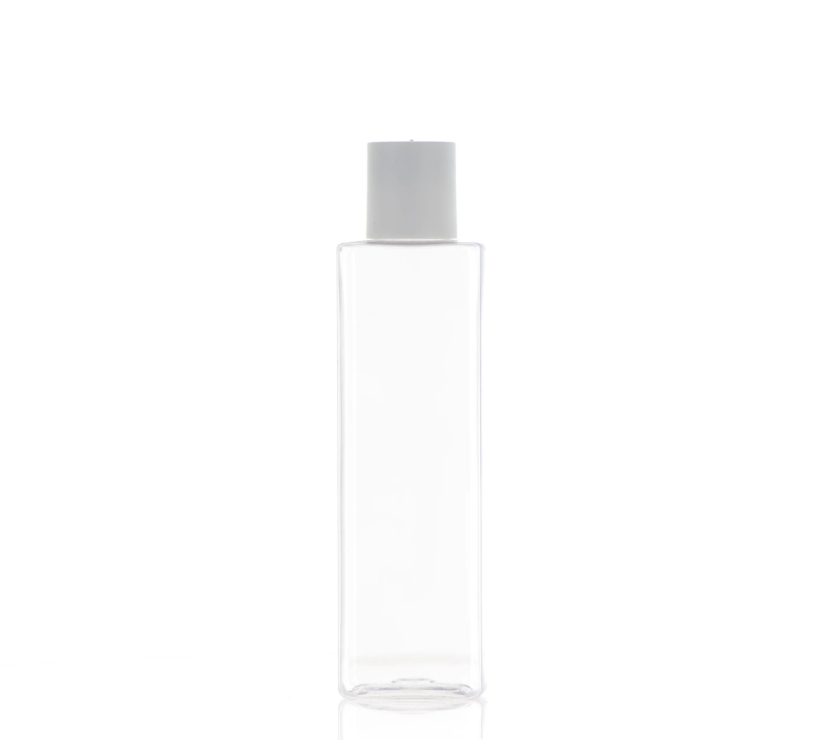 PET, Square Bottle with Screw Cap