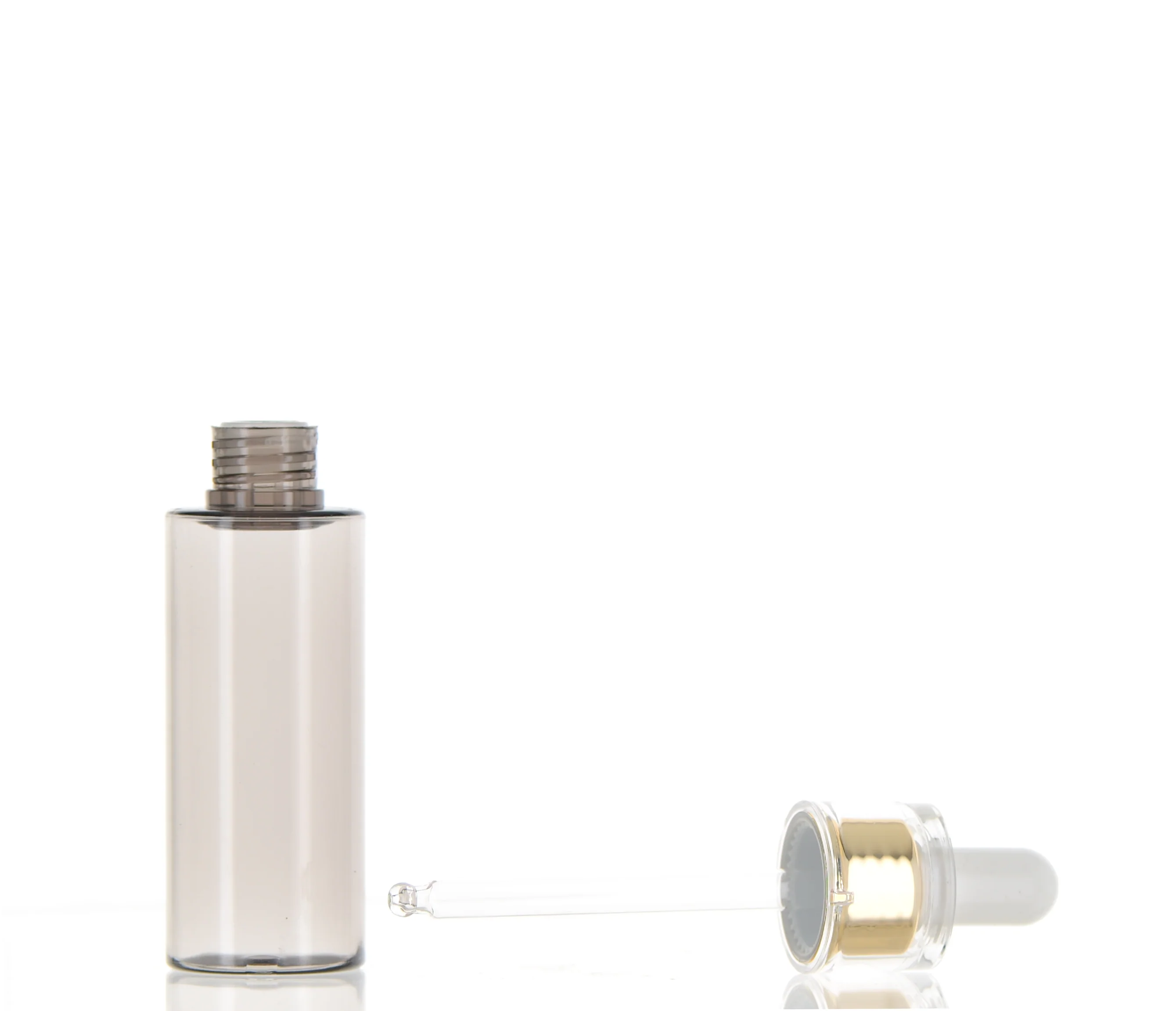 PETG, Dropper Bottle with Double Wall Dropper Applicator - Image 2