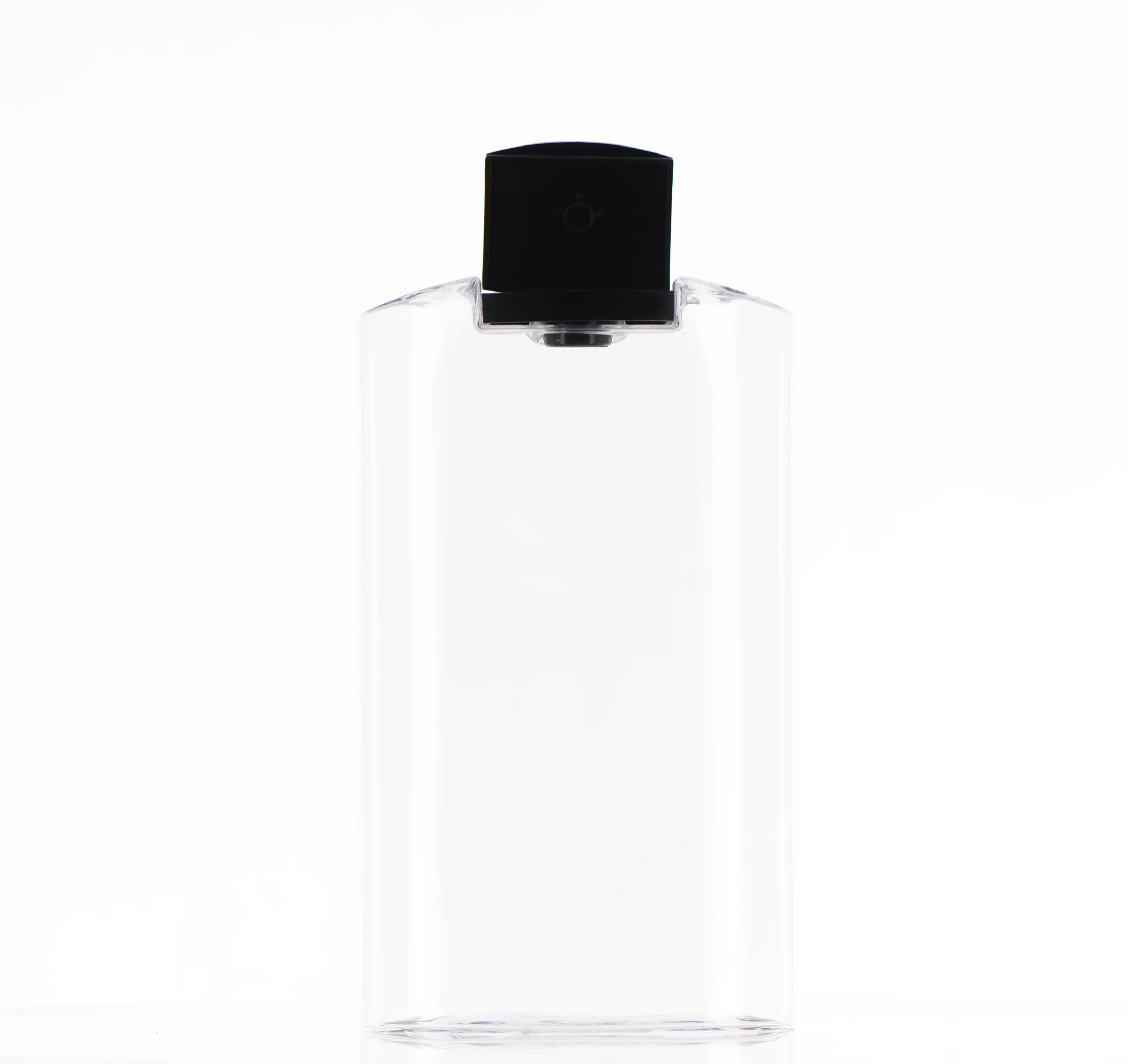 PETG, Oval Square Bottle with Flip Top Cap - Image 3
