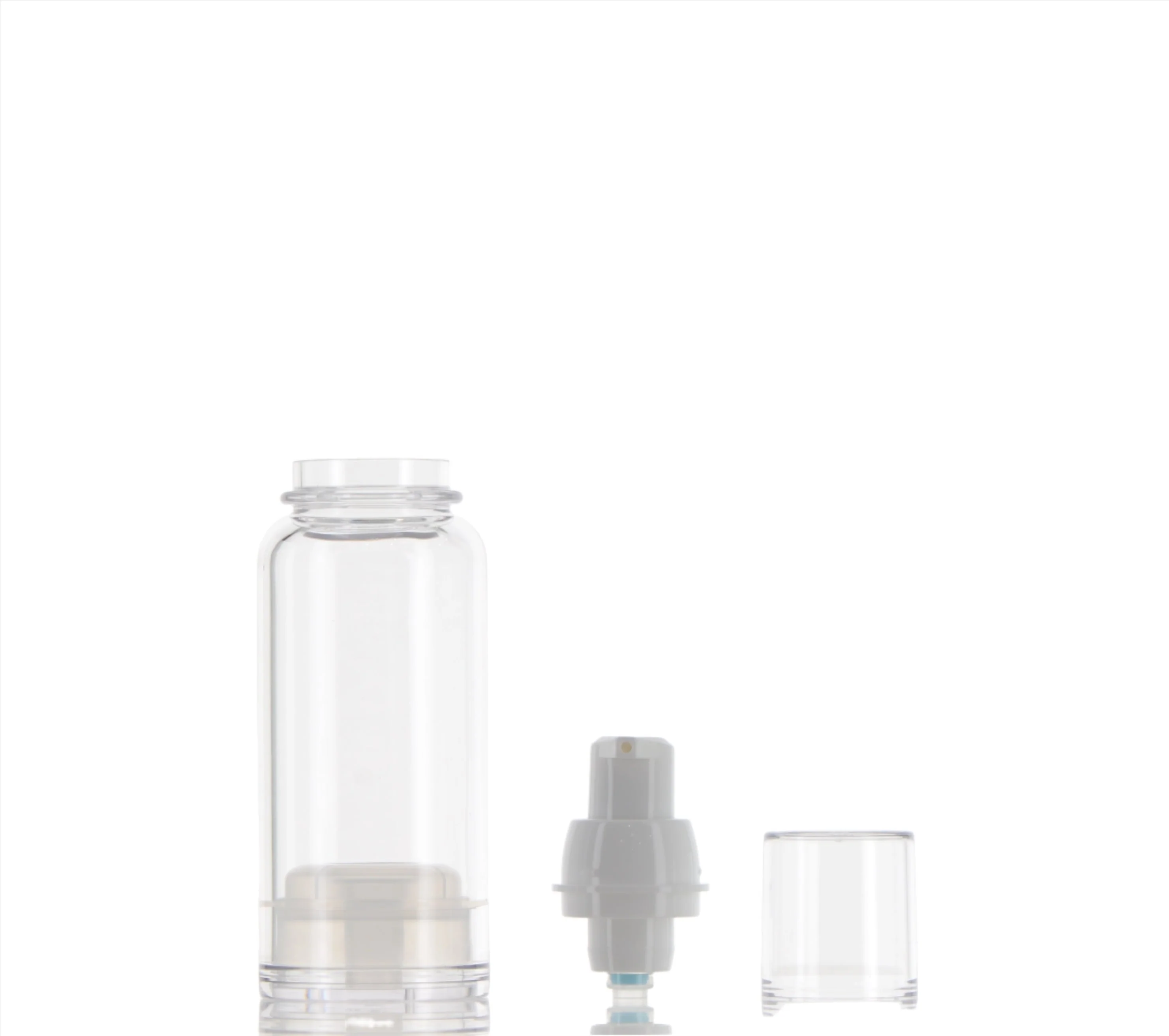 PETG/PP/PET, Snap On Airless Treatment Pump Bottle - Image 4