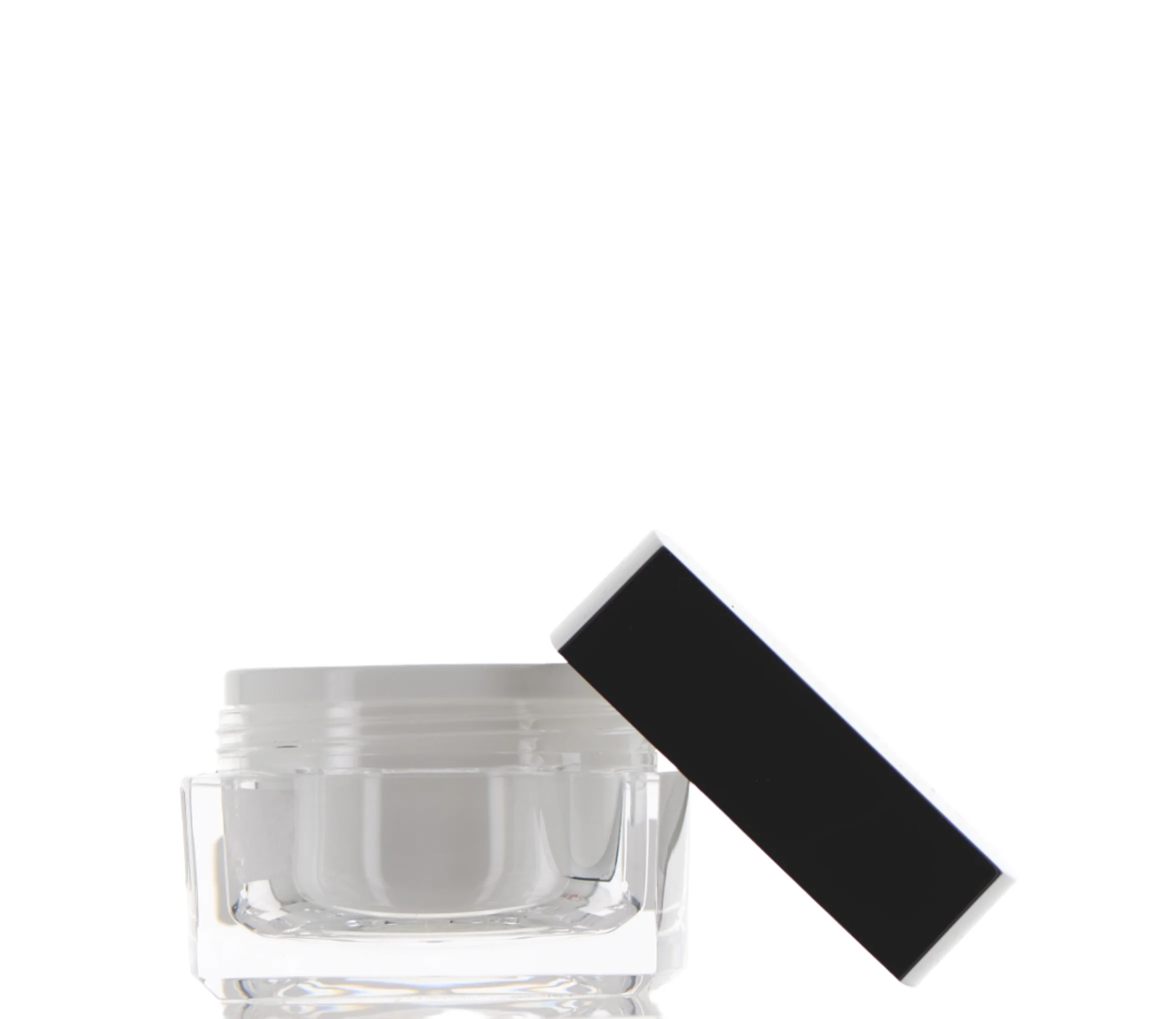 PMMA/PP, Double Wall Square Jar - Image 2