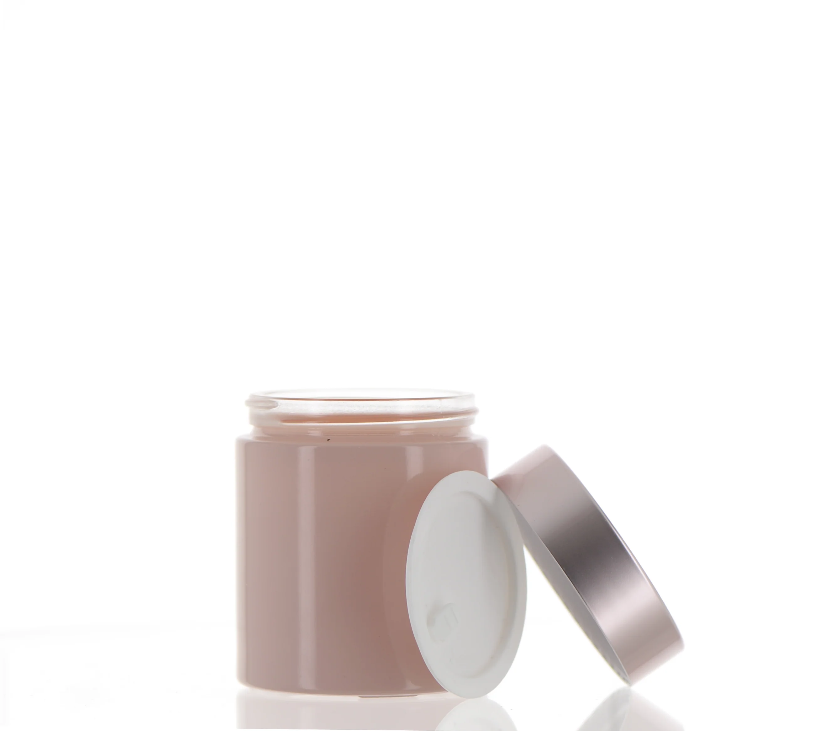 PP/ABS/Glass, Round Jar with Liner and Screw Cap - Image 2