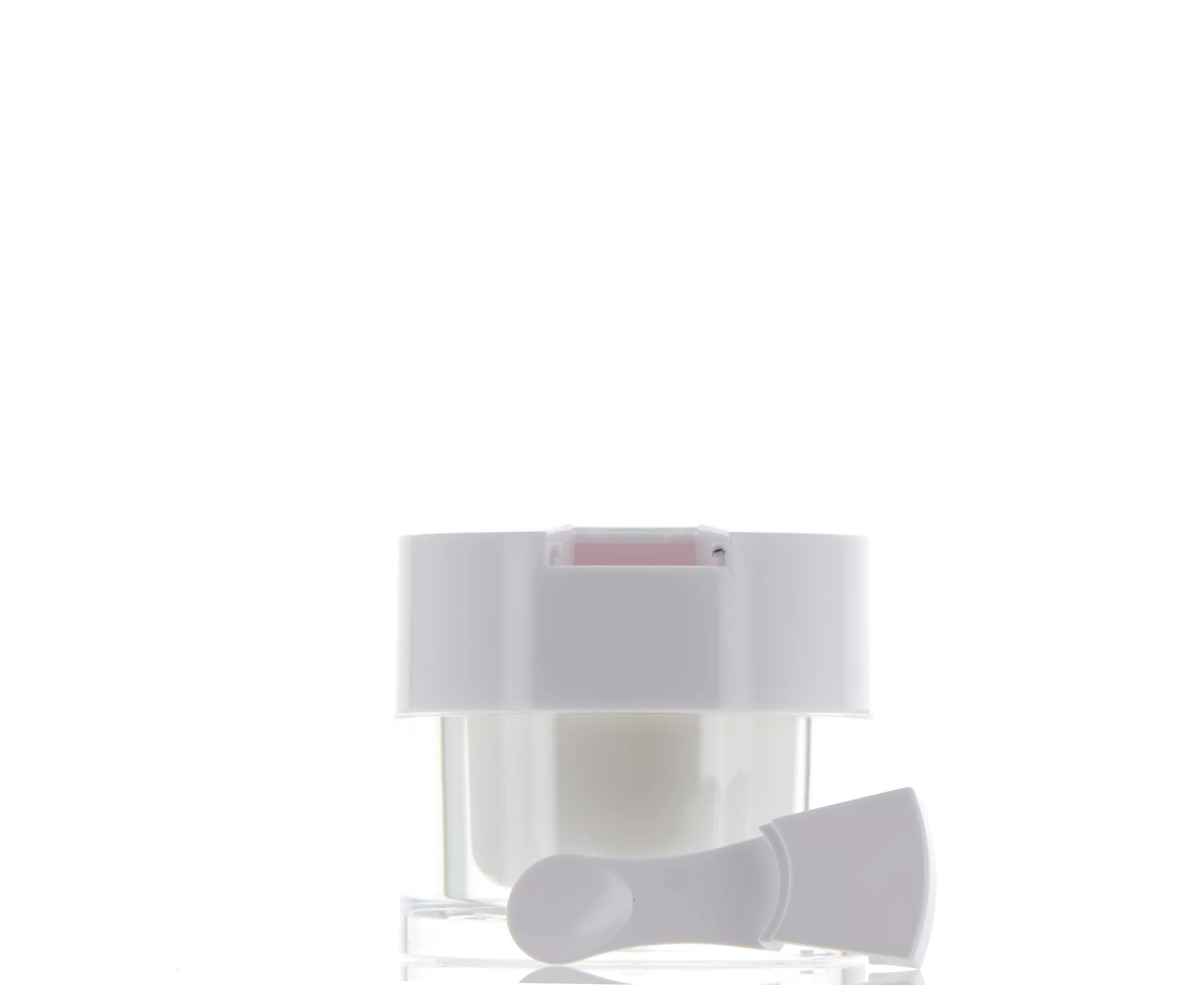 PP/ABS, Round Jar with Spatula - Image 2