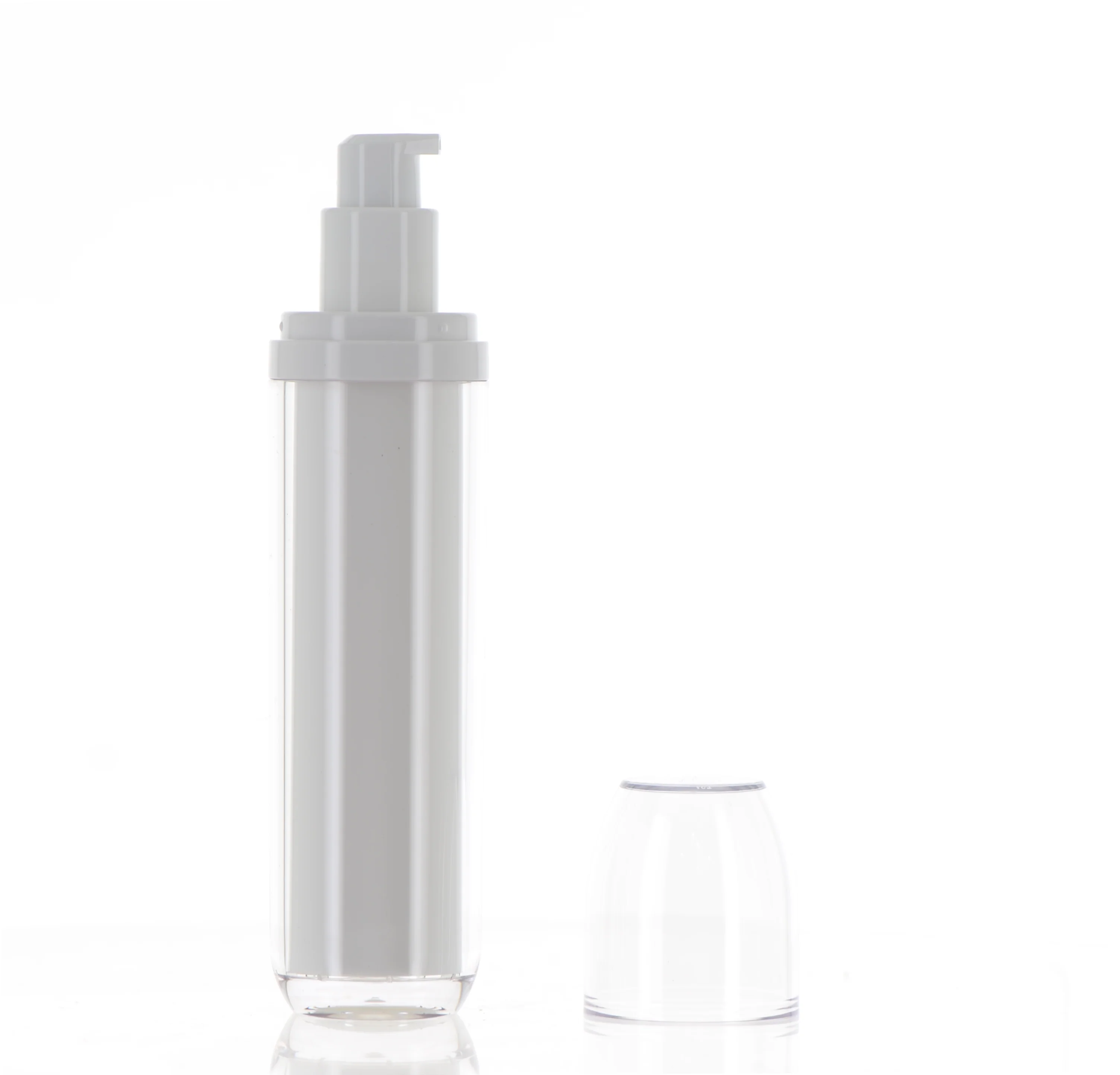 AS/METAL/PP/ABS, Double Delight: Double Wall Treatment Pump Bottle - Image 2