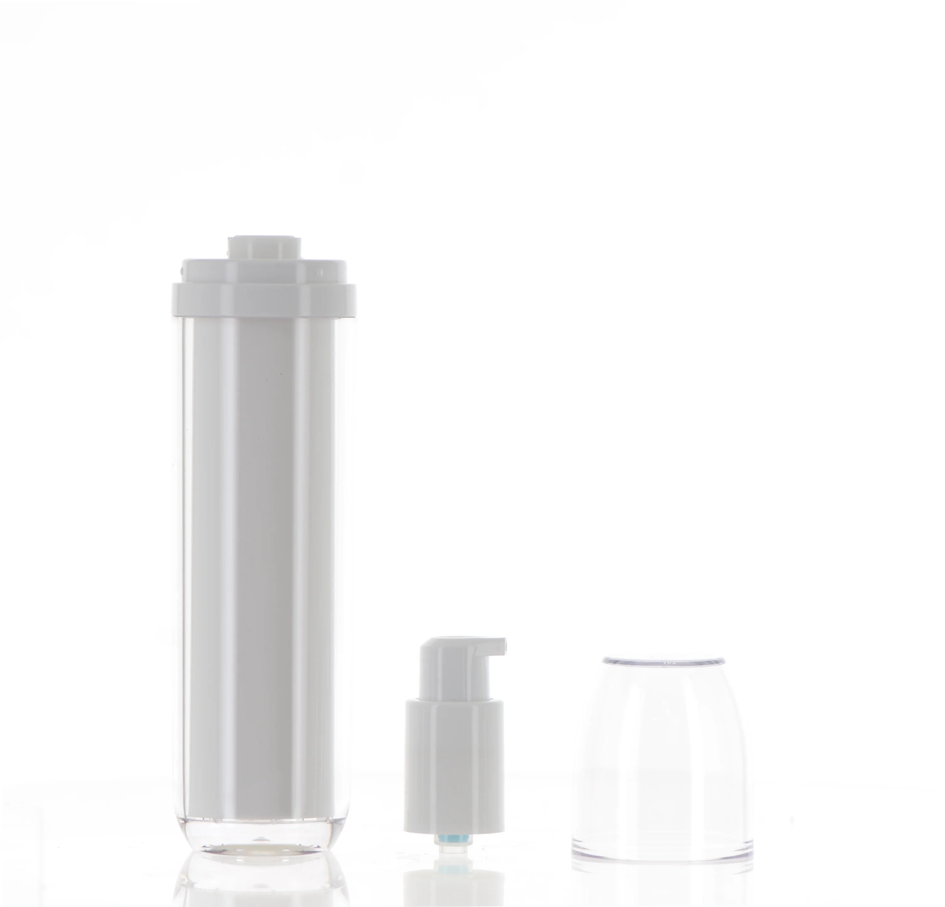 AS/METAL/PP/ABS, Double Delight: Double Wall Treatment Pump Bottle - Image 5