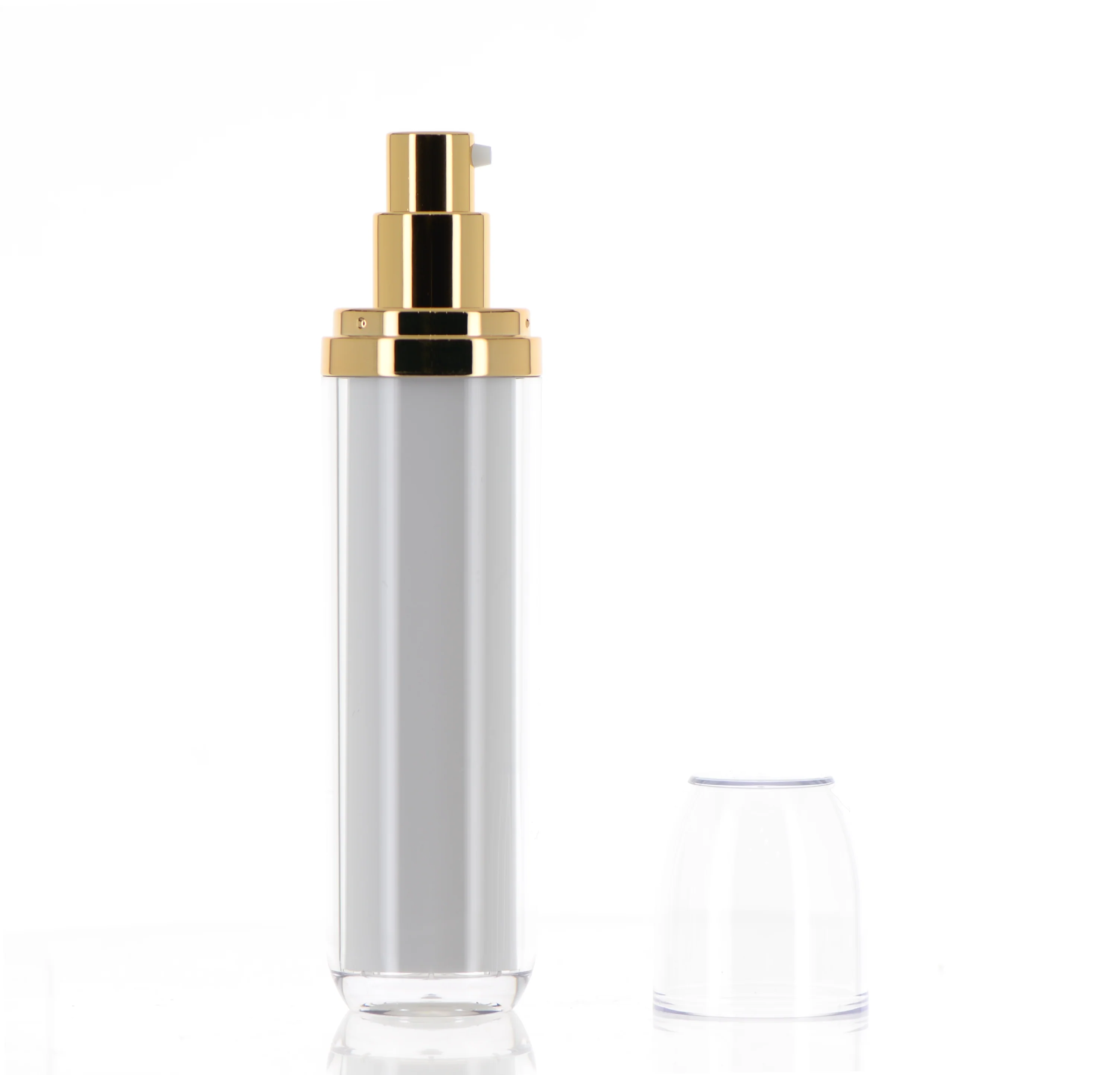 AS/METAL/PP/ABS, Double Delight: Double Wall Treatment Pump Bottle - Image 7