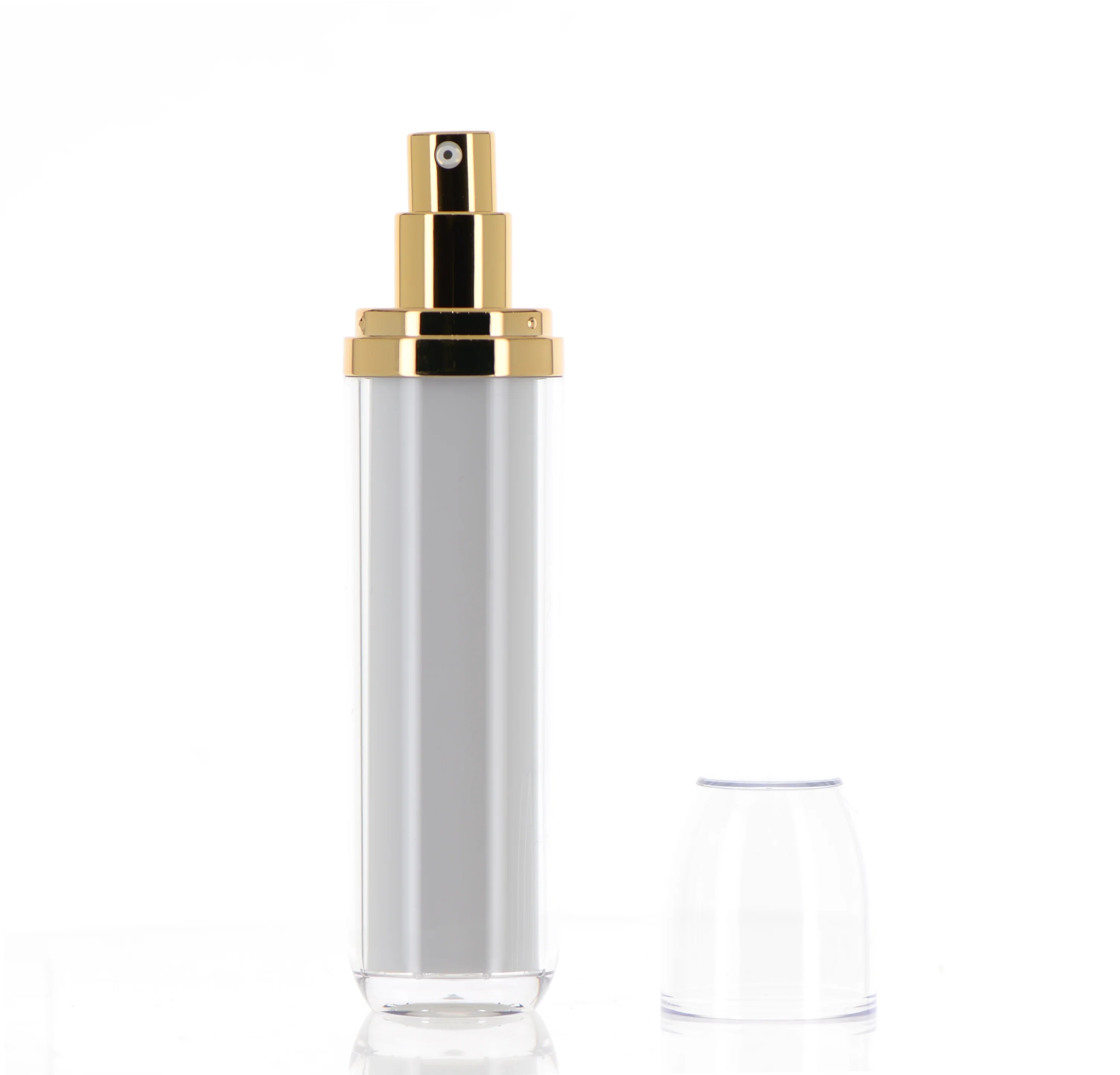 AS/METAL/PP/ABS, Double Delight: Double Wall Treatment Pump Bottle - Image 8
