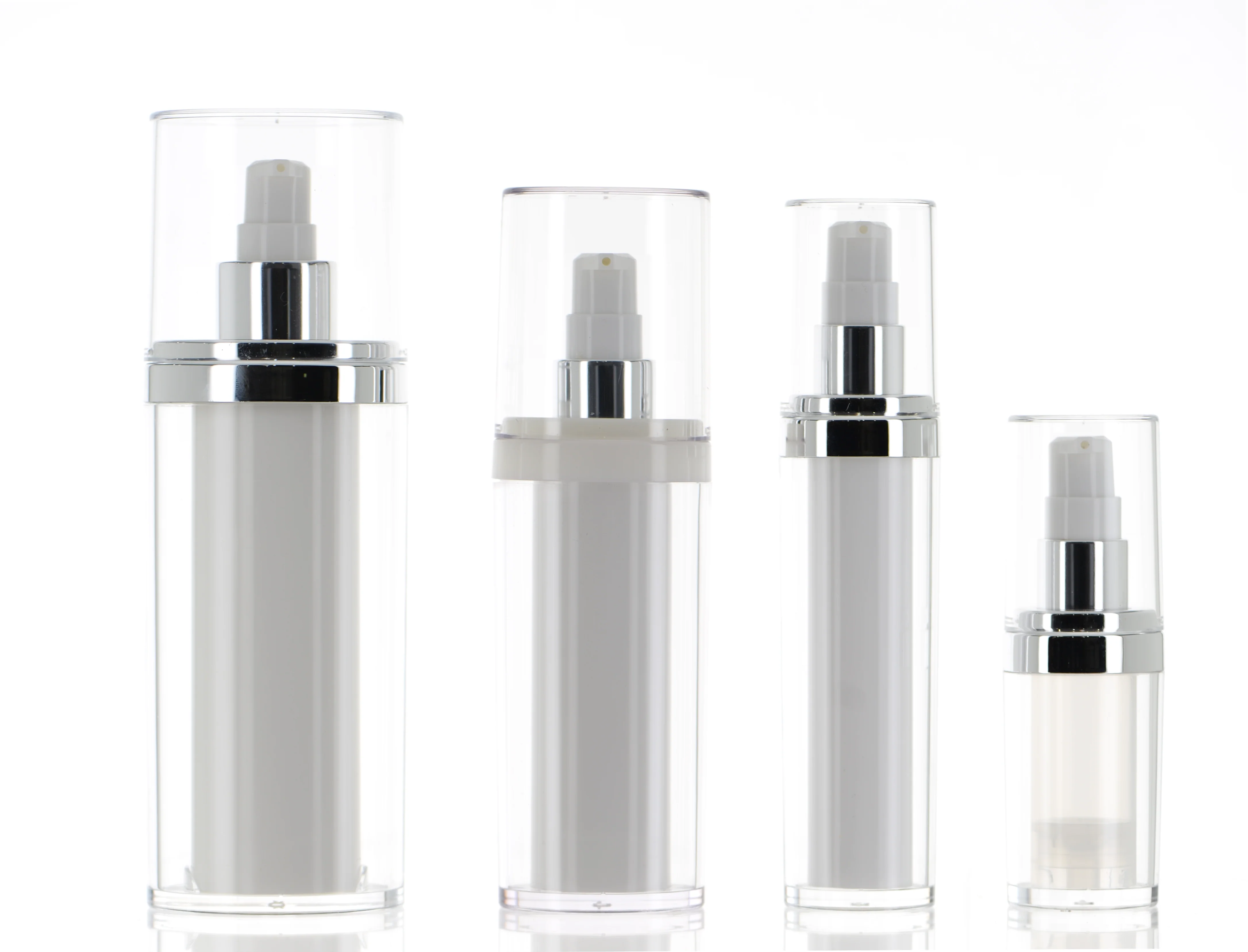 Airless Beauty Bliss Treatment Pump Oval Bottles