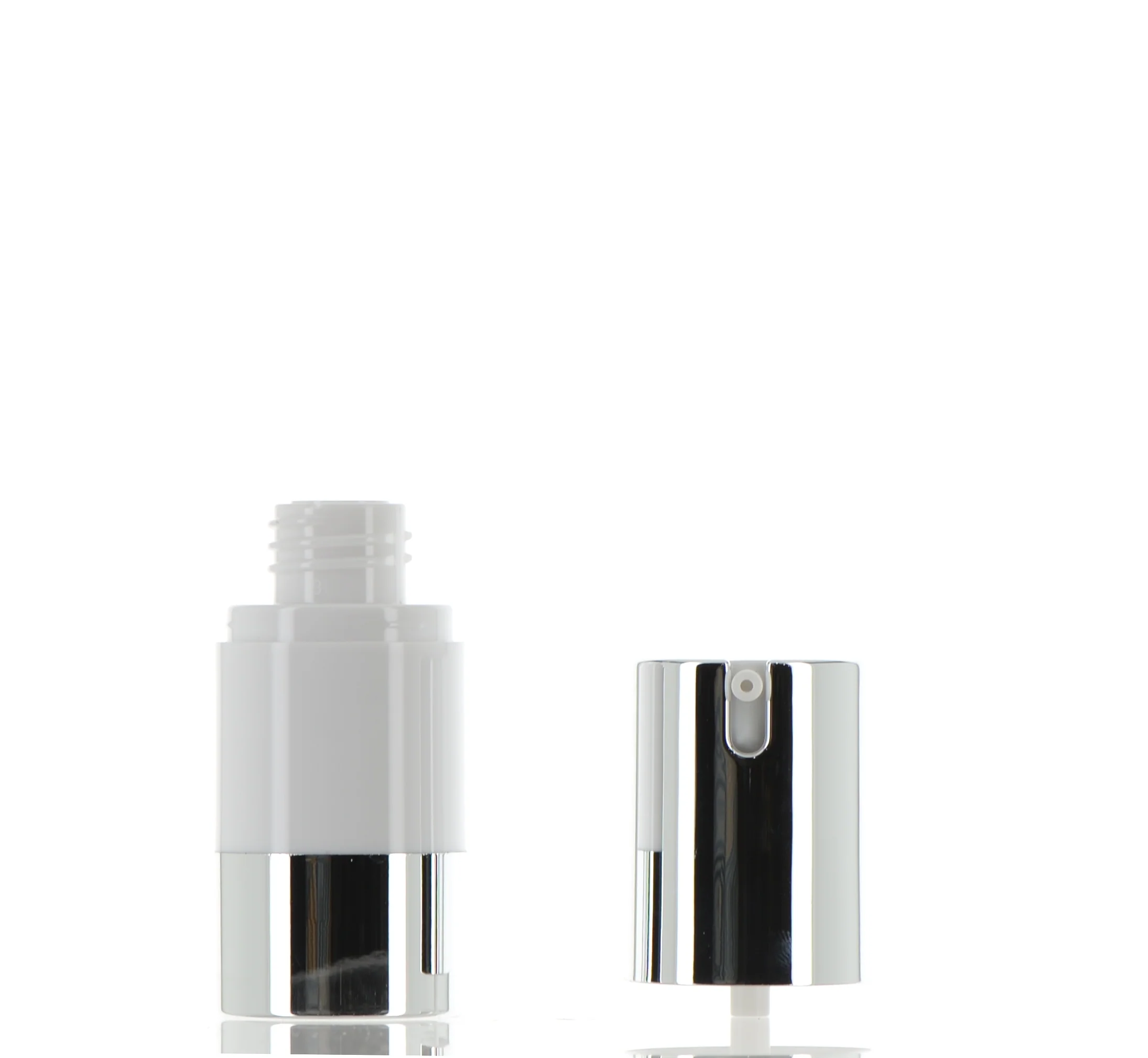 PP/ABS/AS, Airless Elegance Treatment Pump Bottle - Image 2