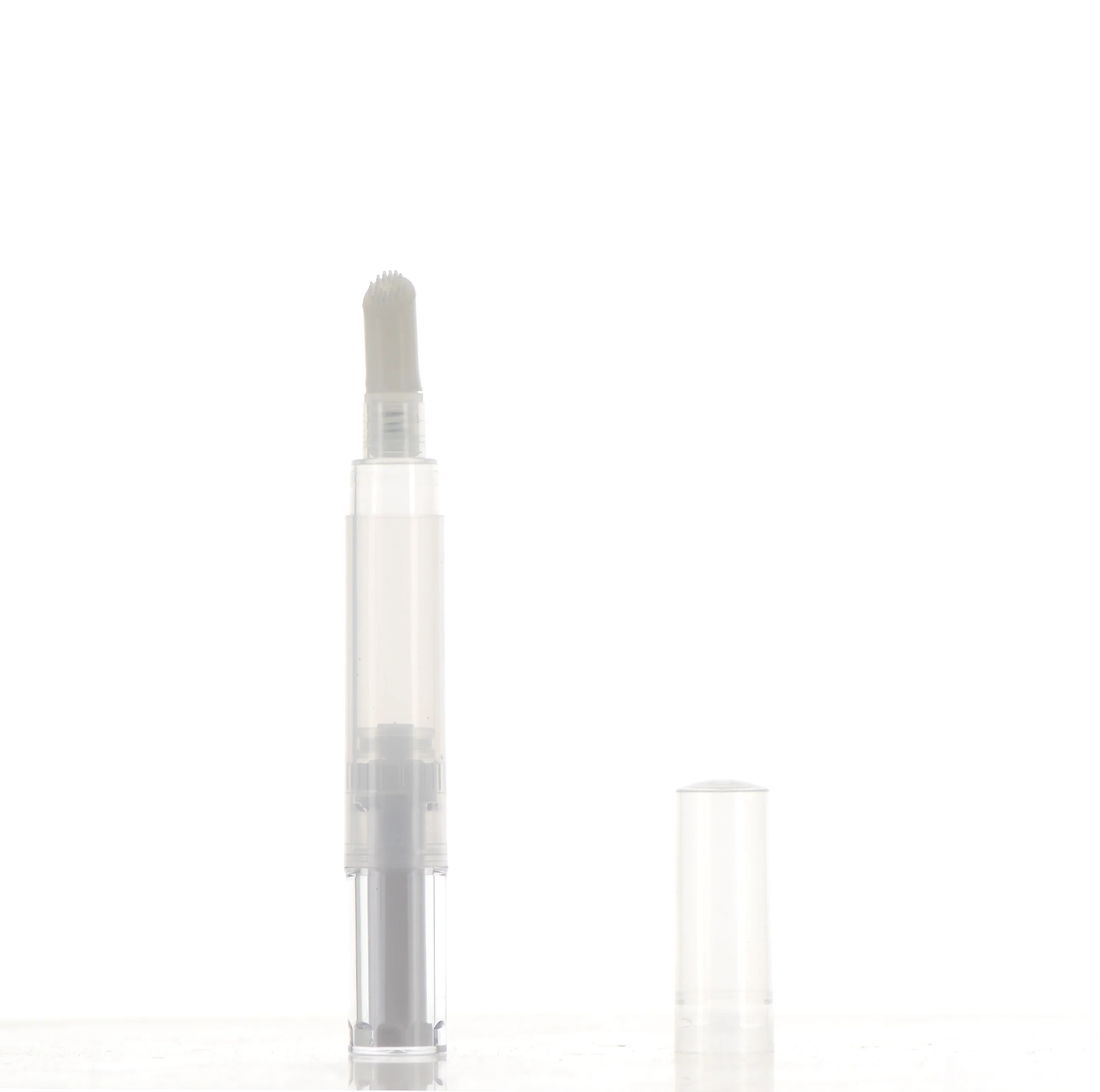 PP, Cosmetic Twist Pen With Silicone Brush Applicator - Image 2