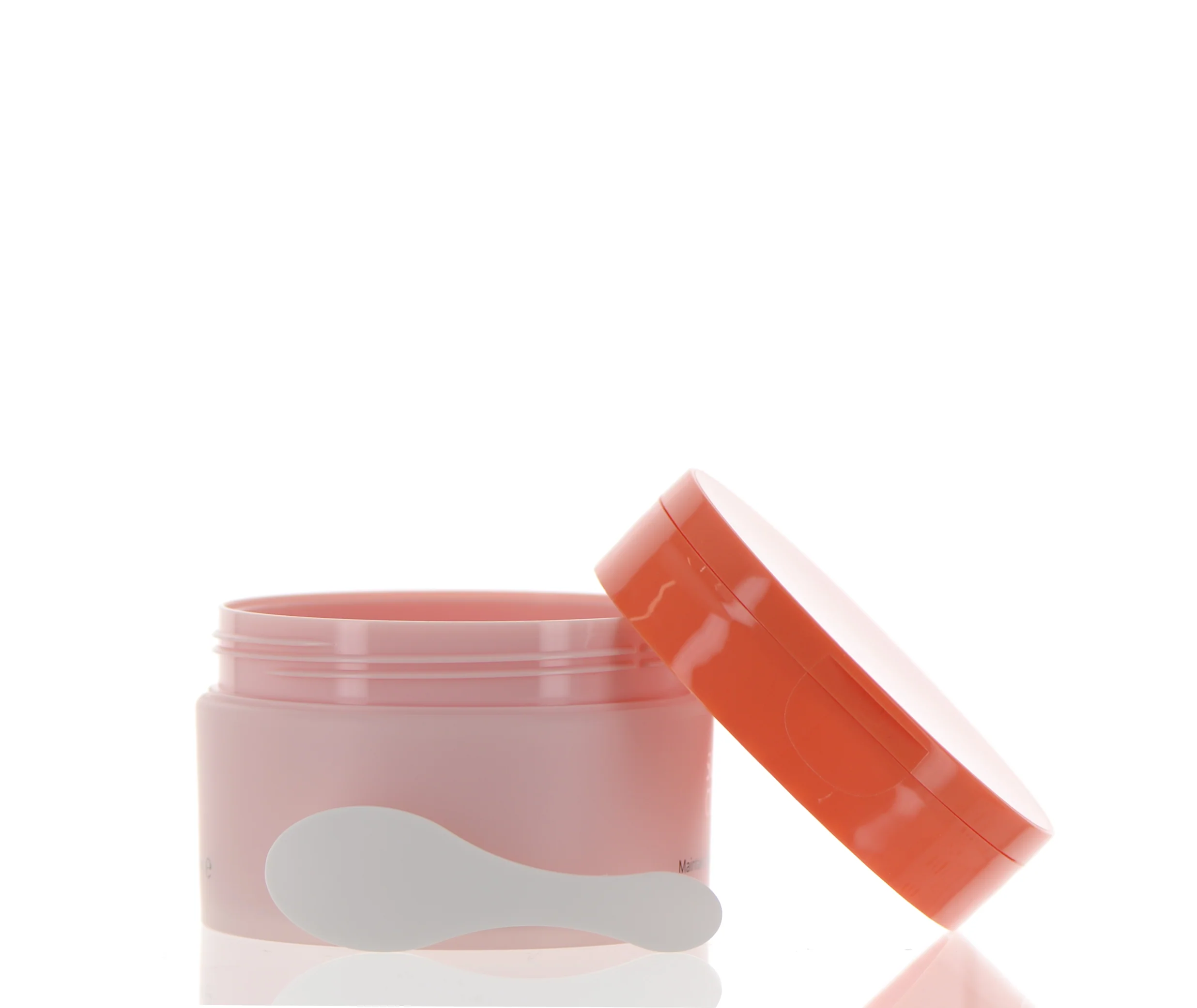 PP/Mono, Round By-Injection Flip Top Cap Jar with Spatula - Image 3
