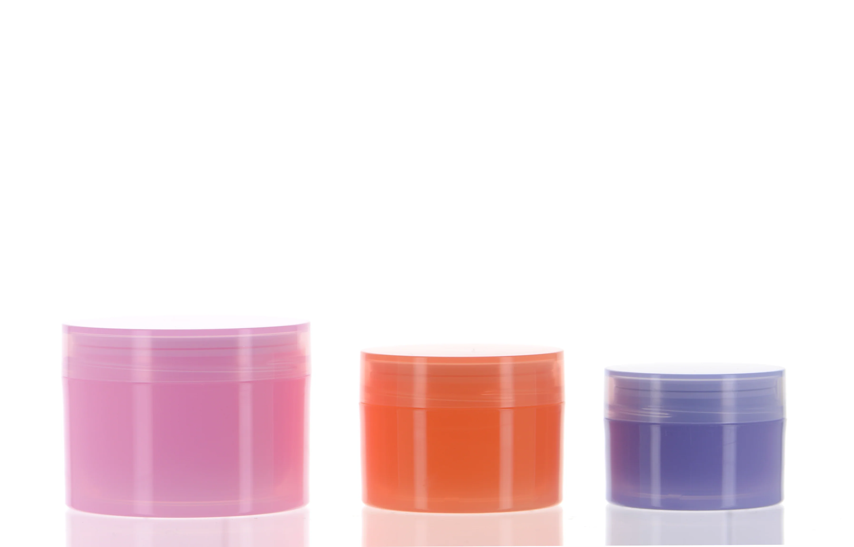 PP/PCR/MONO, Round Refillable Jar