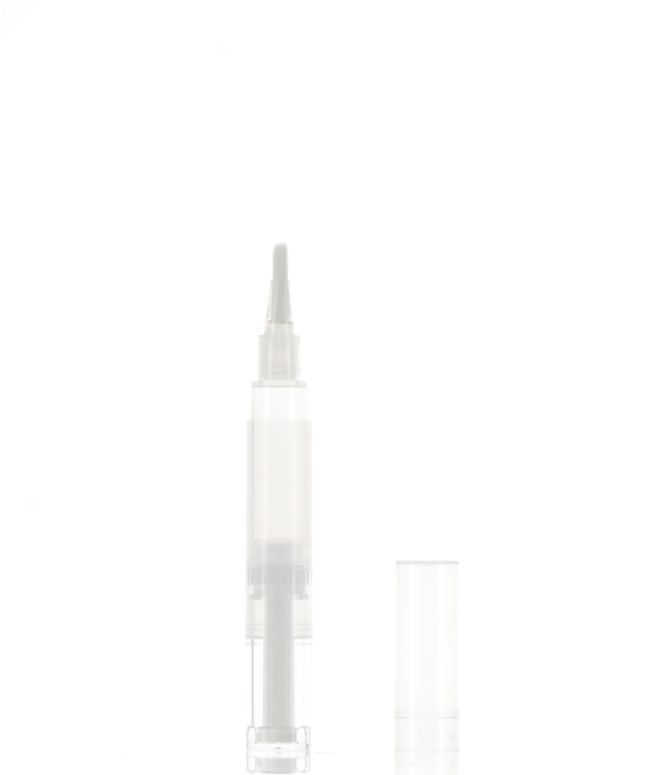 PP/PCR/POM/PBT, Lip Gloss Pen Component with Brush Applicator - Image 2