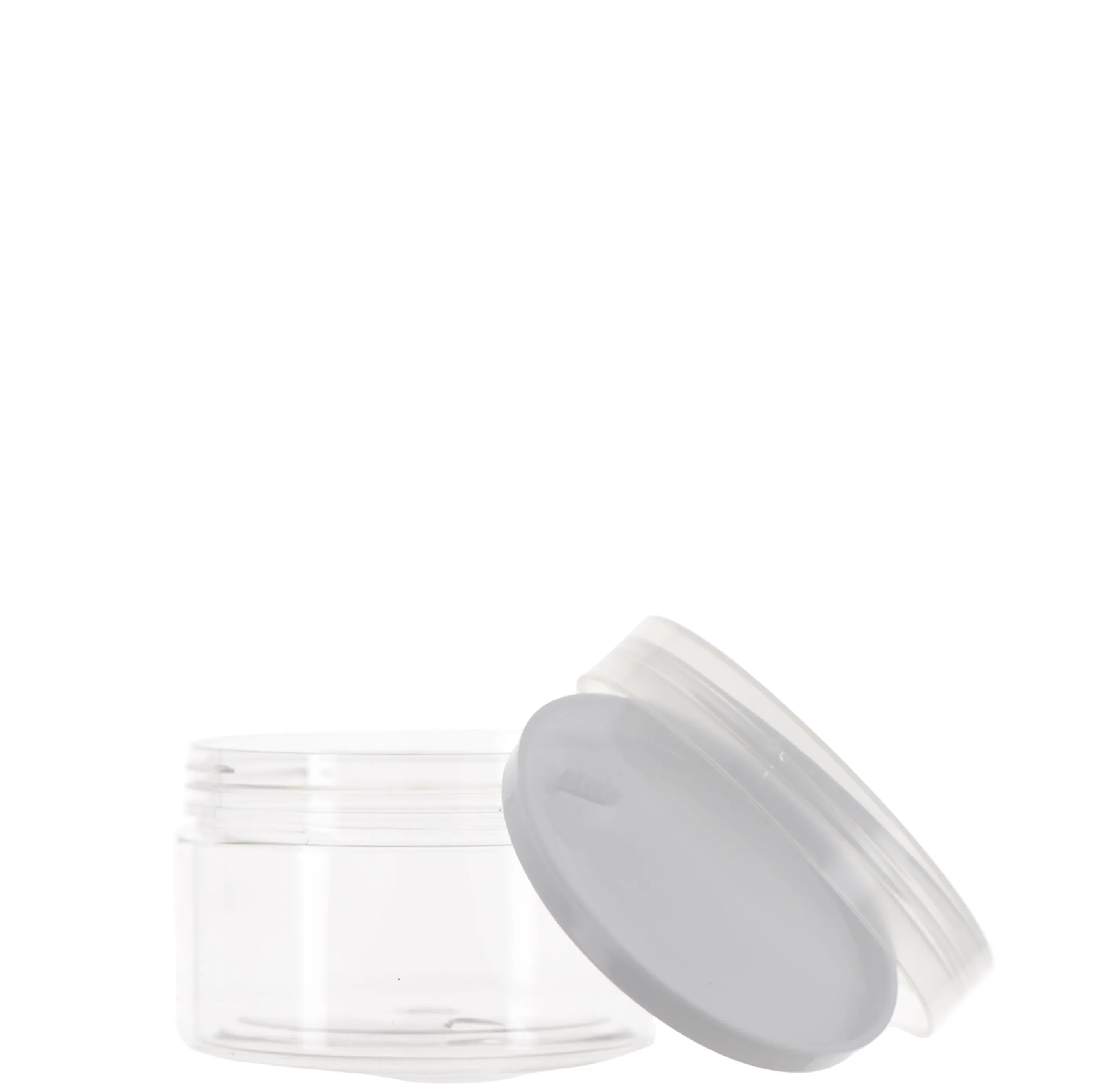 PP/PET/PE, Round Jar with Screw Cap - Image 2