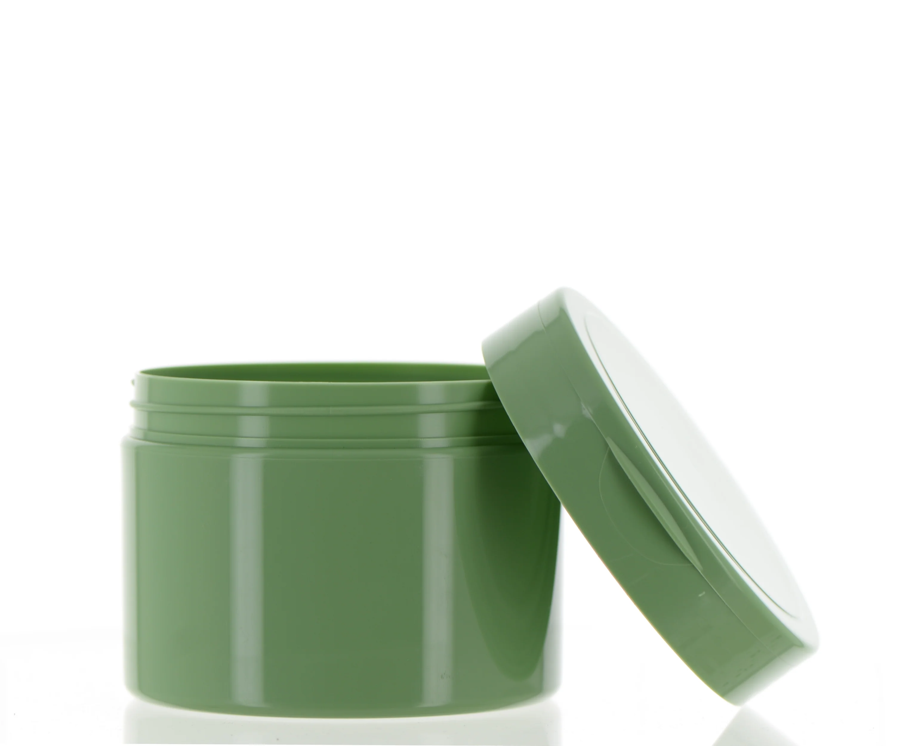 PP, Round Jar with Flip Top Cap - Image 3