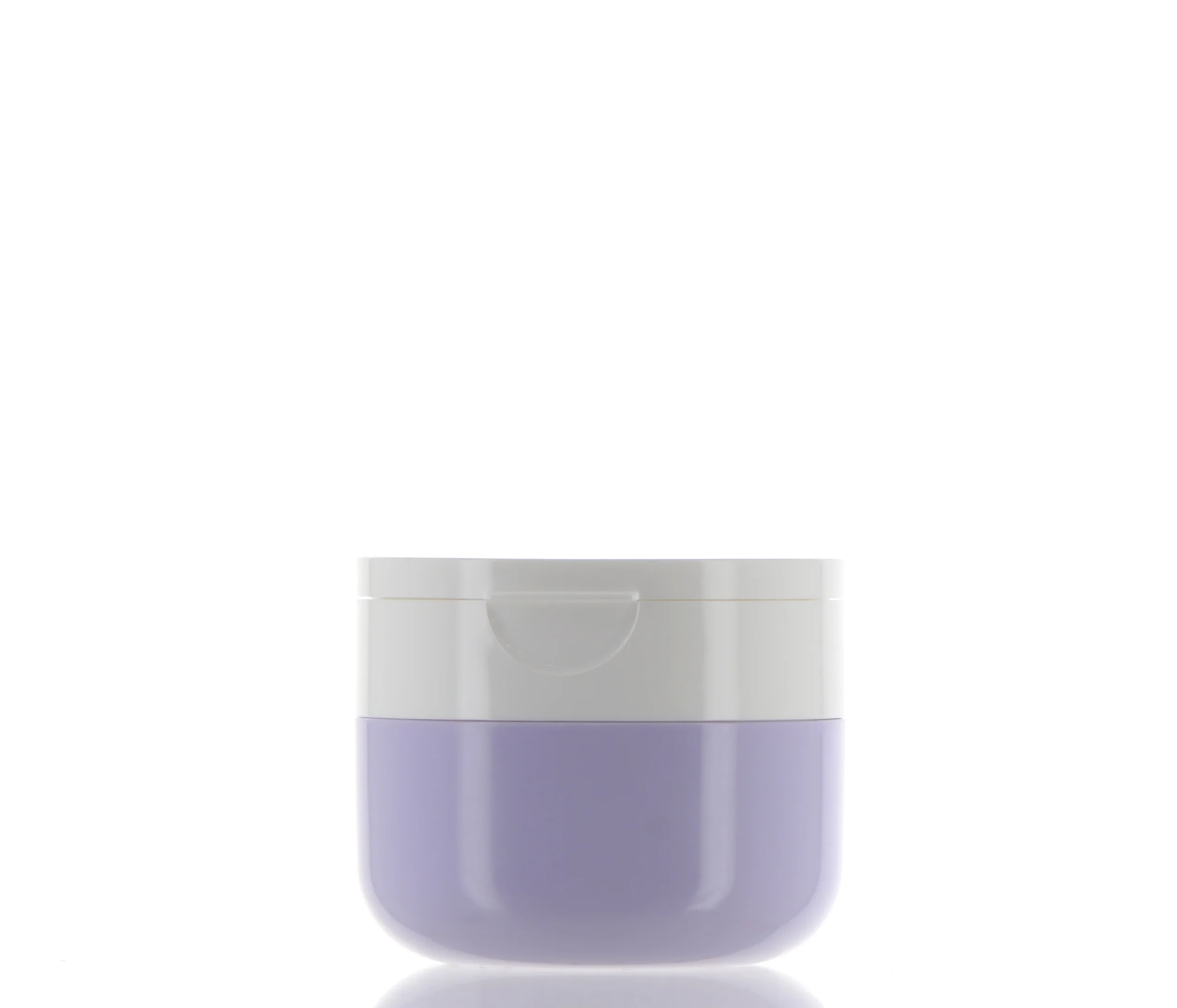 PP, Round Jar with Flip Top Cap and Spatula