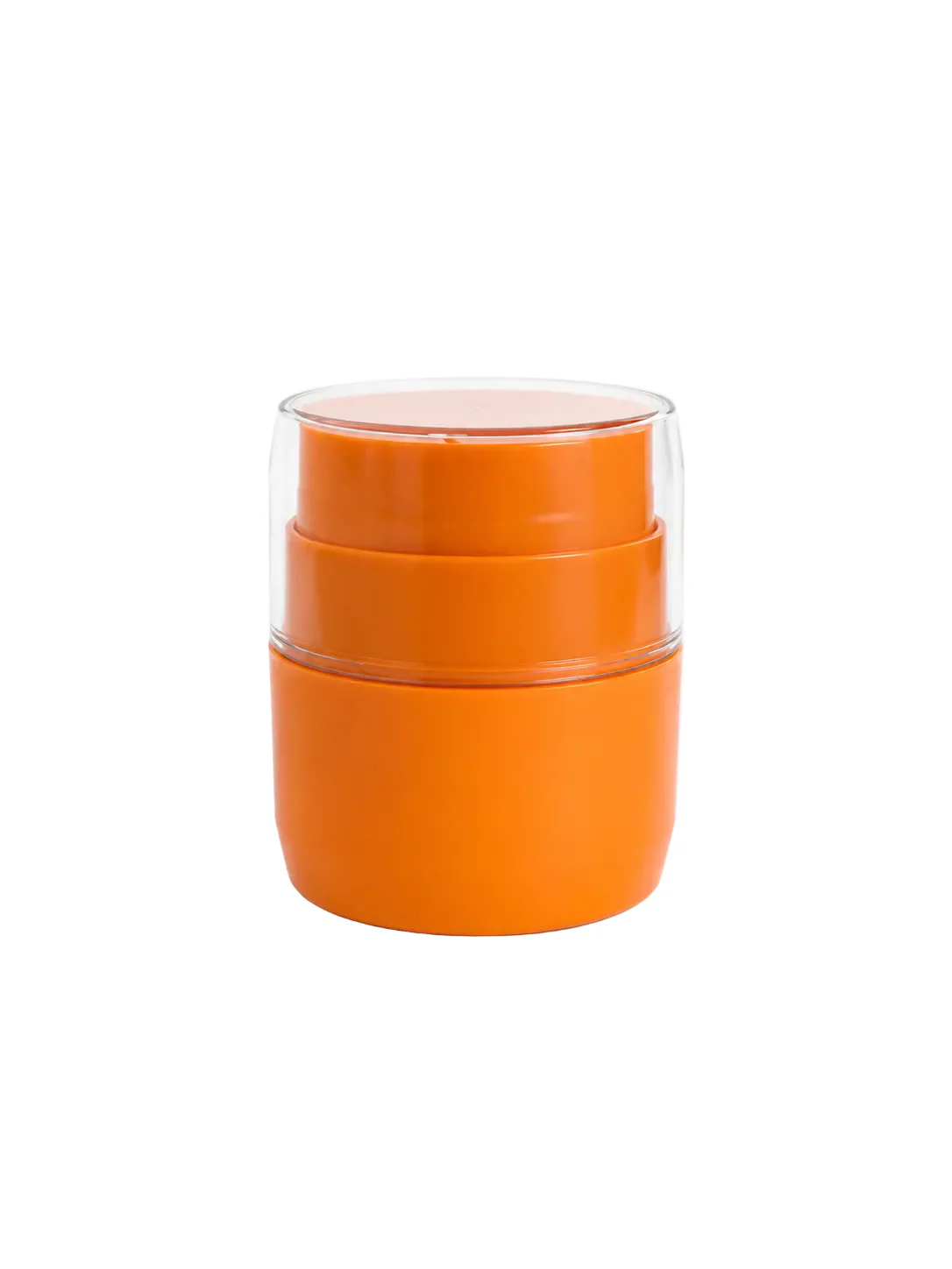 PP, Round Jar with Grinder