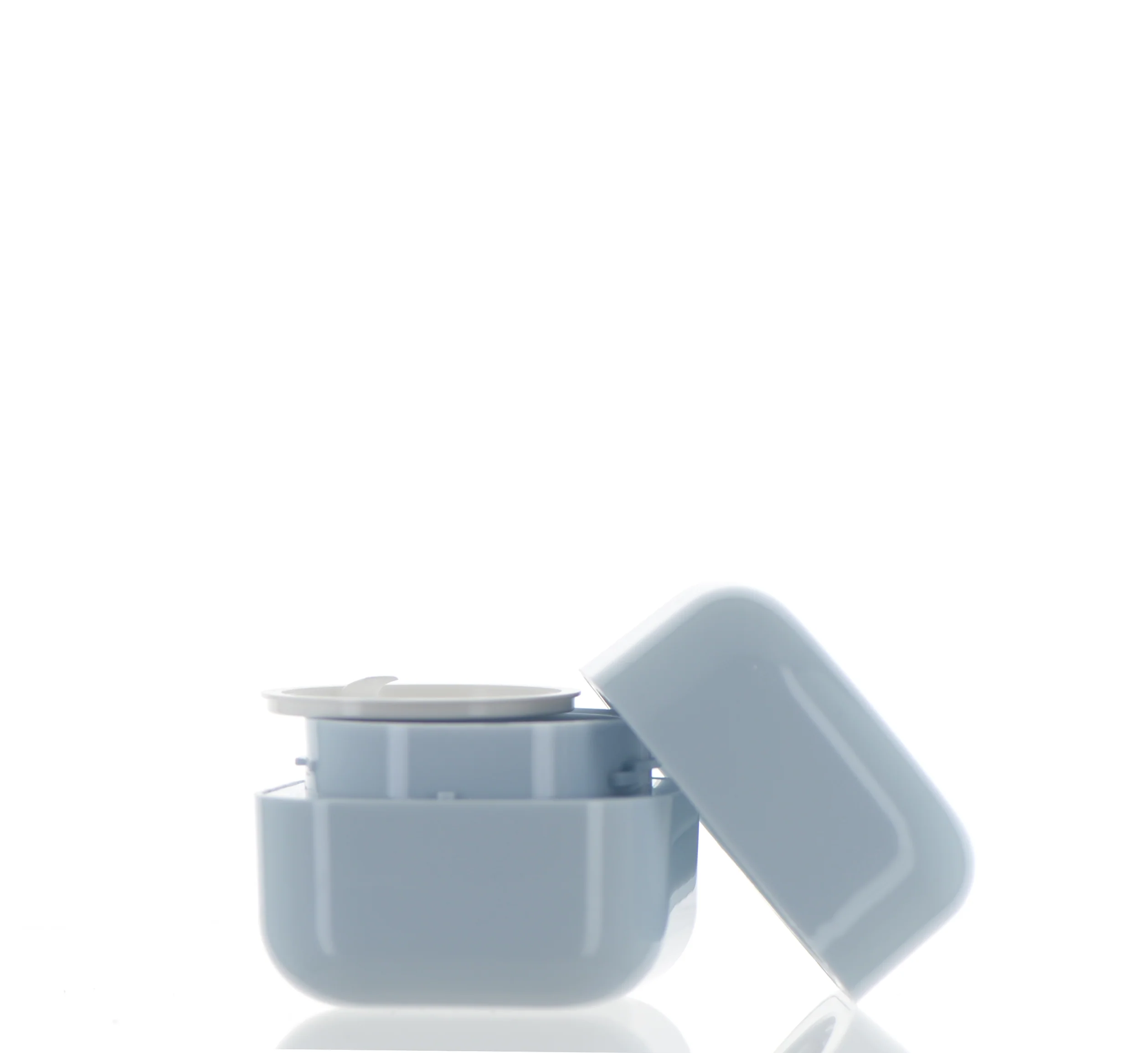 PP, Square Double Wall Jar - Image 2