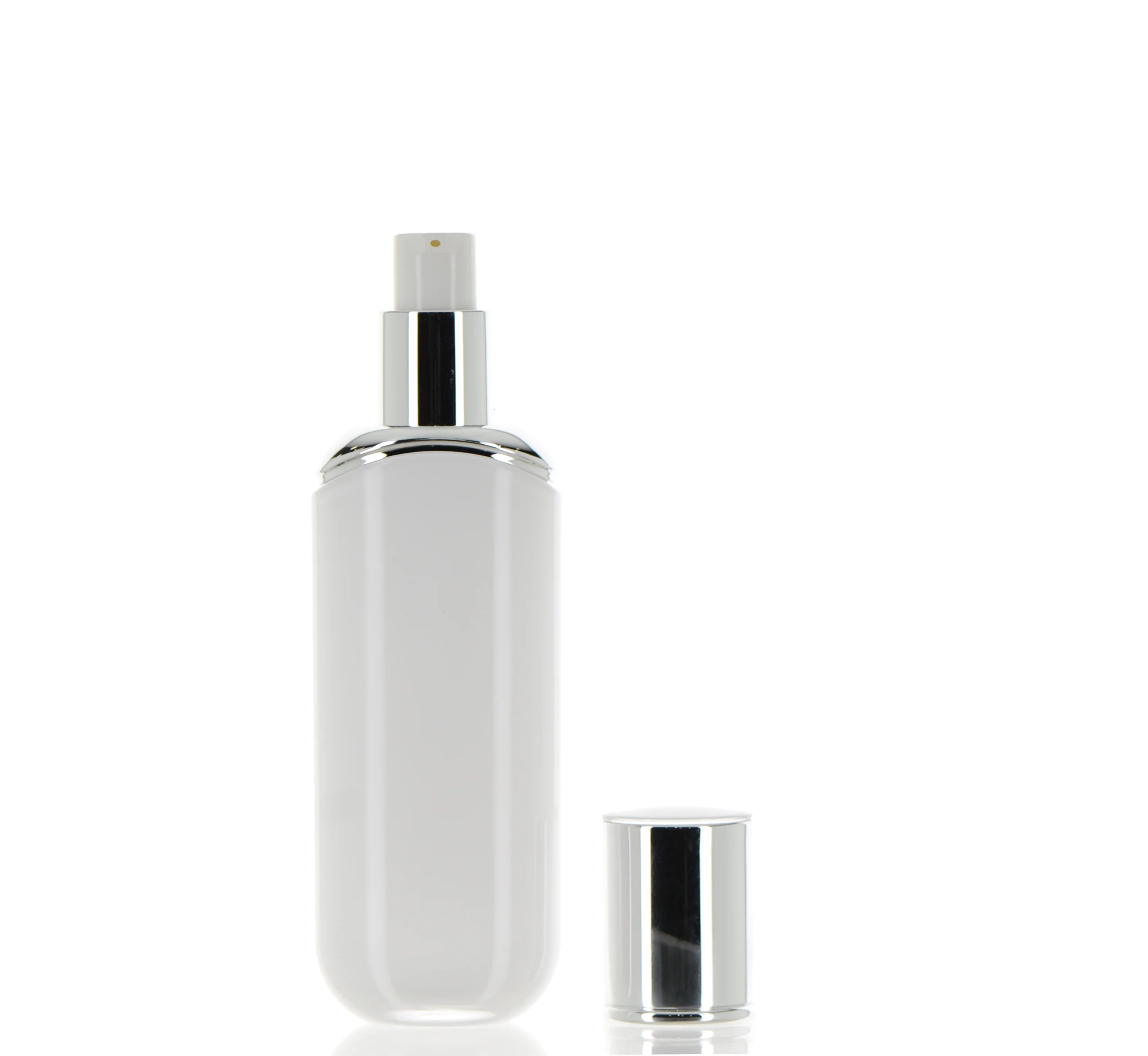 ACRYLIC/ABS/PP, Treatment Pump Oval Bottle - Image 2
