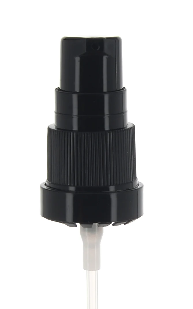 PP, Treatment Pump with Over Cap, Ribbed, 0.13cc - Image 2