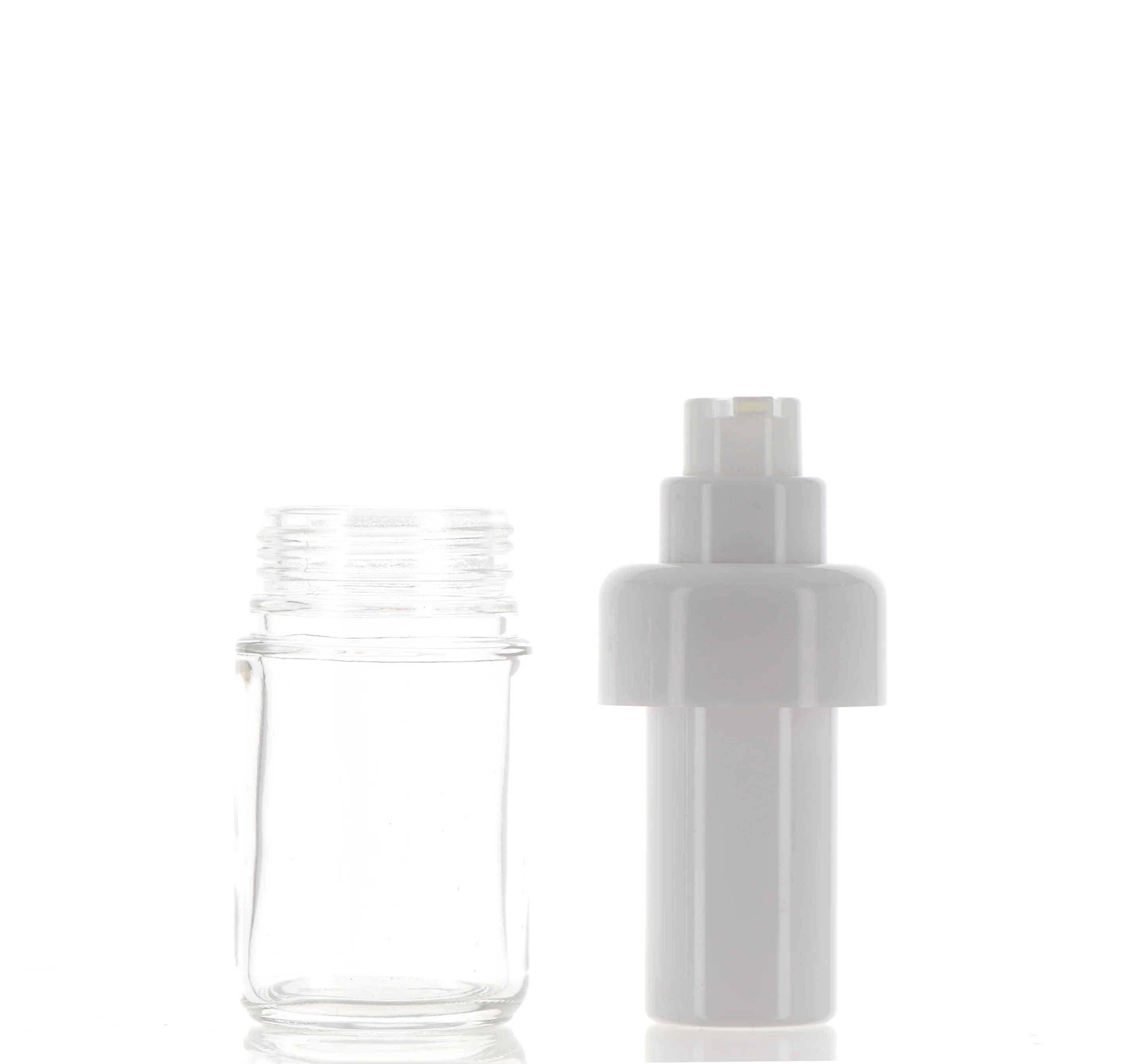 PP/Glass, Refillable Treatment Pump Bottle - Image 2