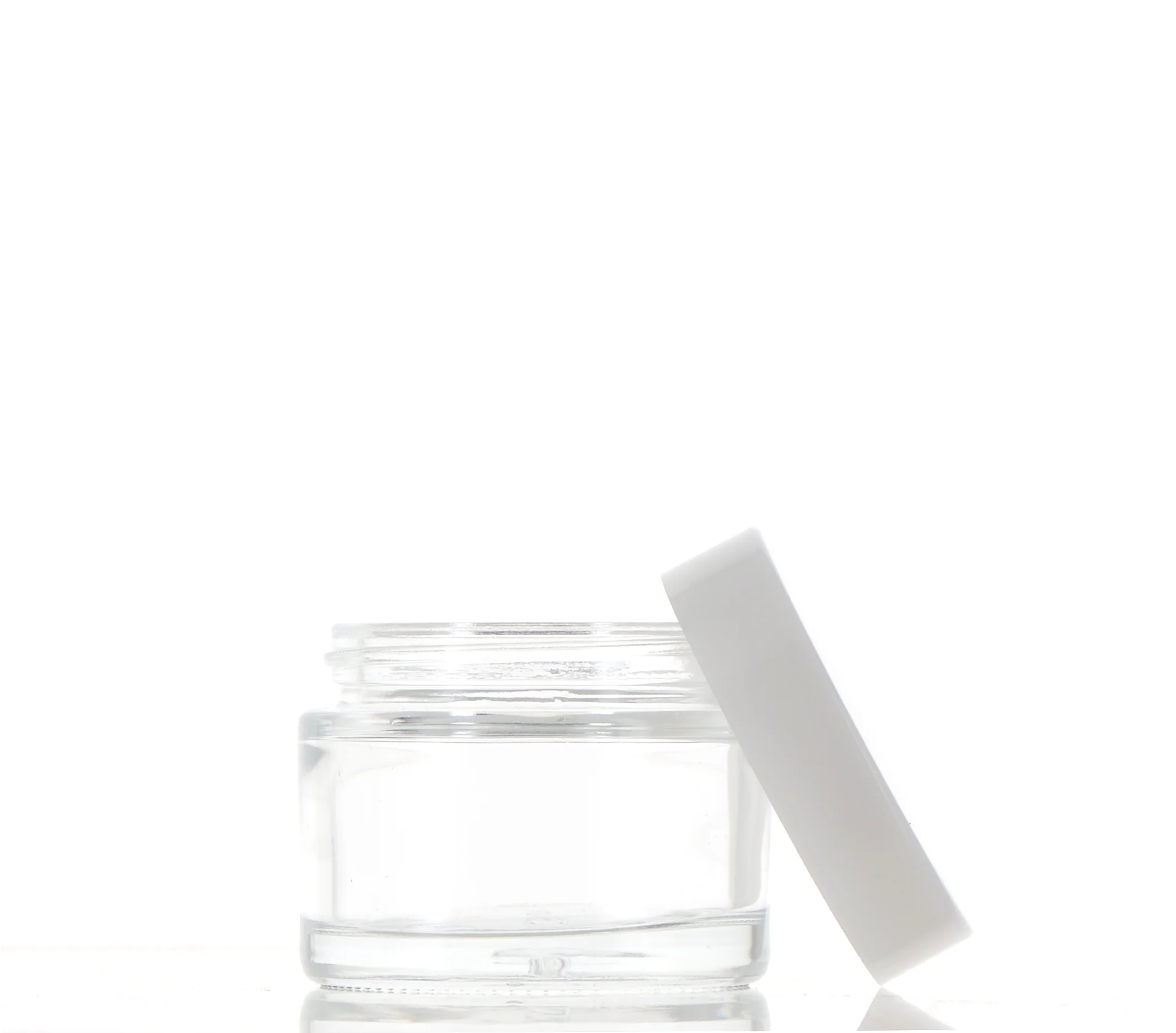 Round Glass Jar - Image 2