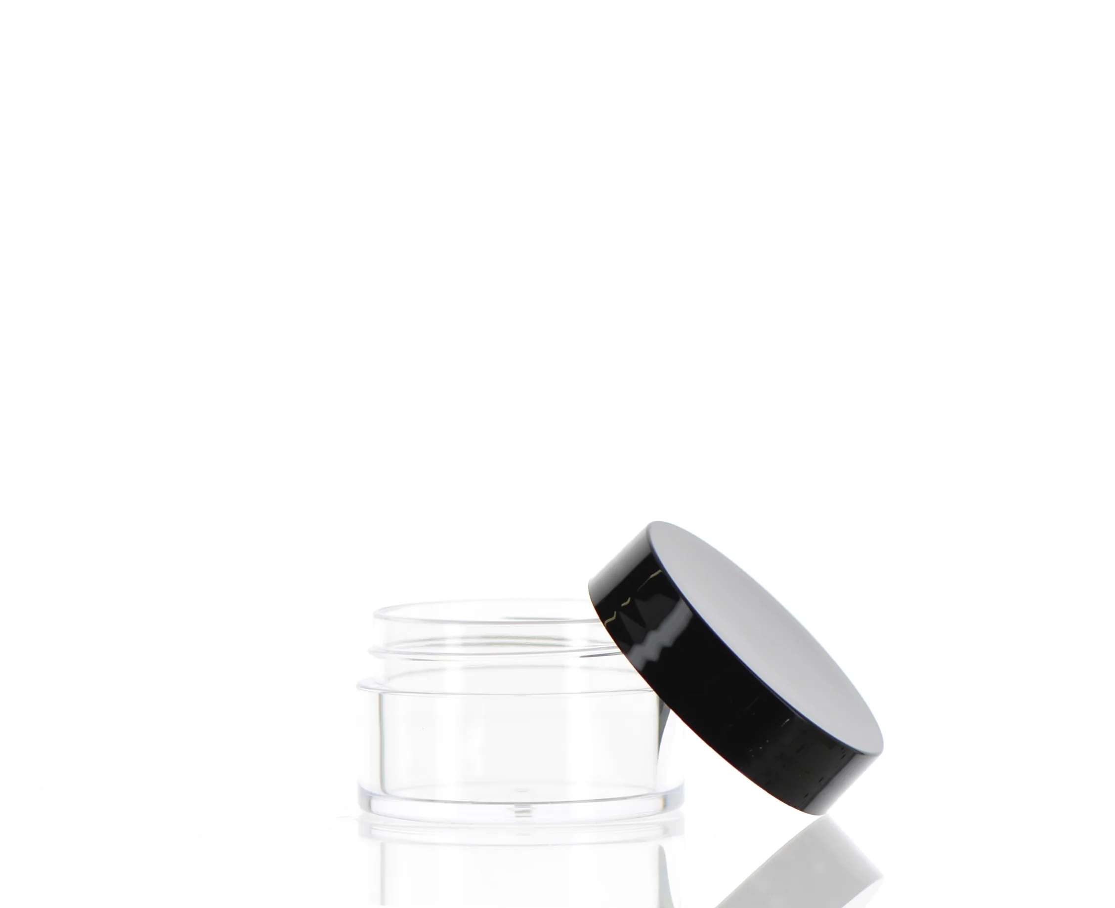 PE/PP, Round Jar with Screw Cap - Image 2