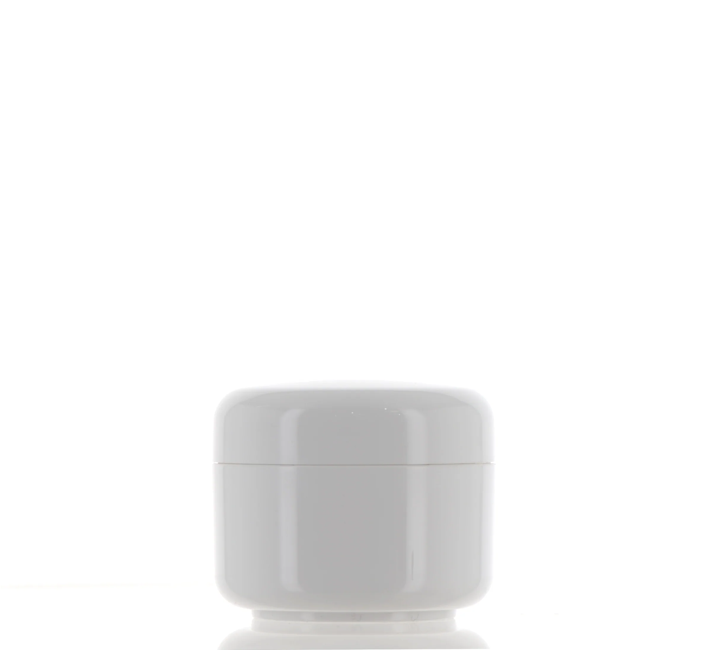 PP, Recyclable Pristine Glow Round Jar
