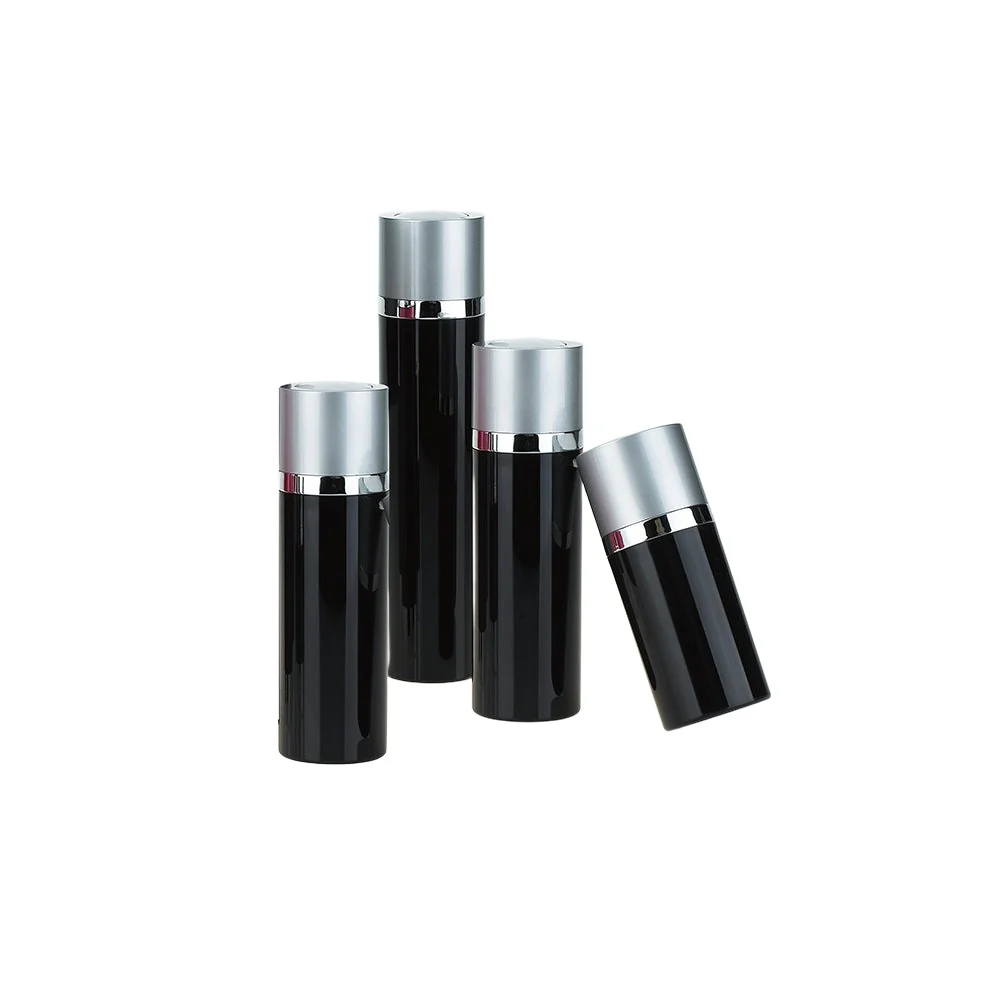 PP/ABS/AS, 360° Glow: Round Airless Treatment Pump Bottle, Twist Lock - Image 3