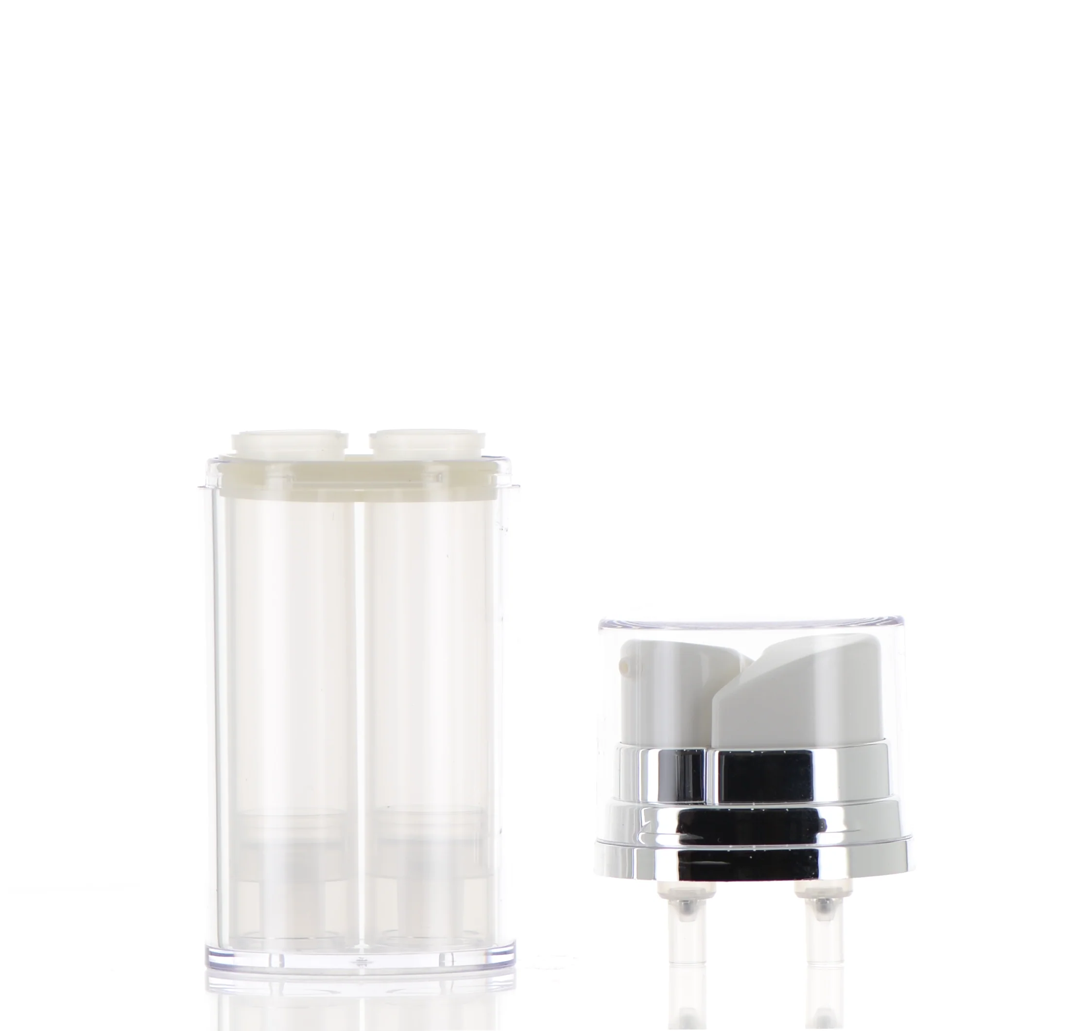 SAN/PP, Duo Stream Precision Airless Treatment Pump Bottle - Image 3