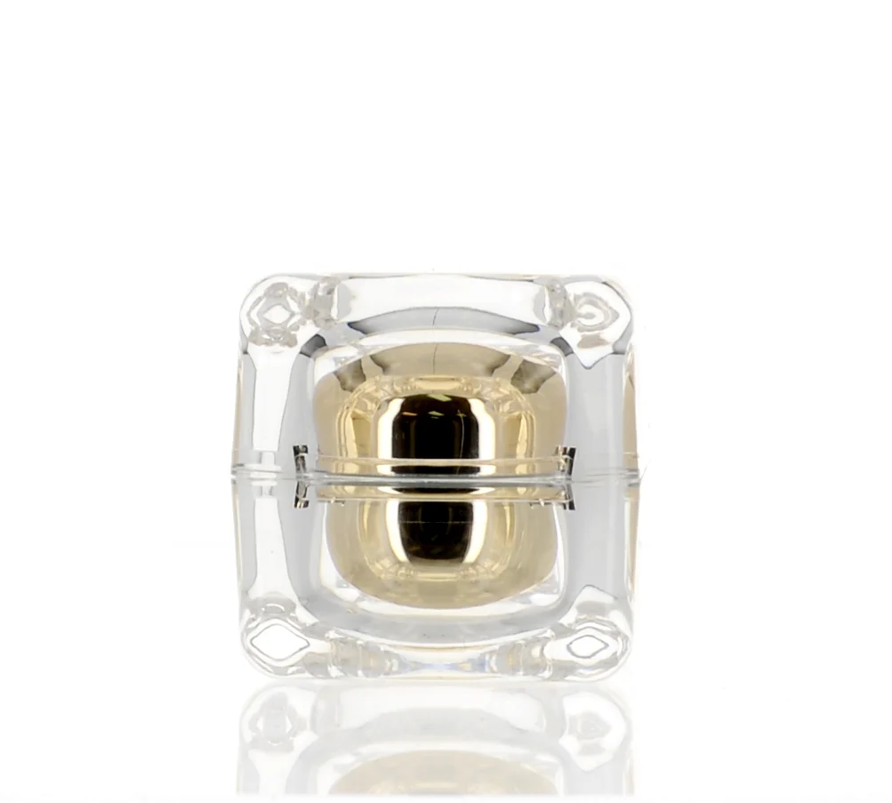 PMMA/PP/ABS, Square Crystal Jar