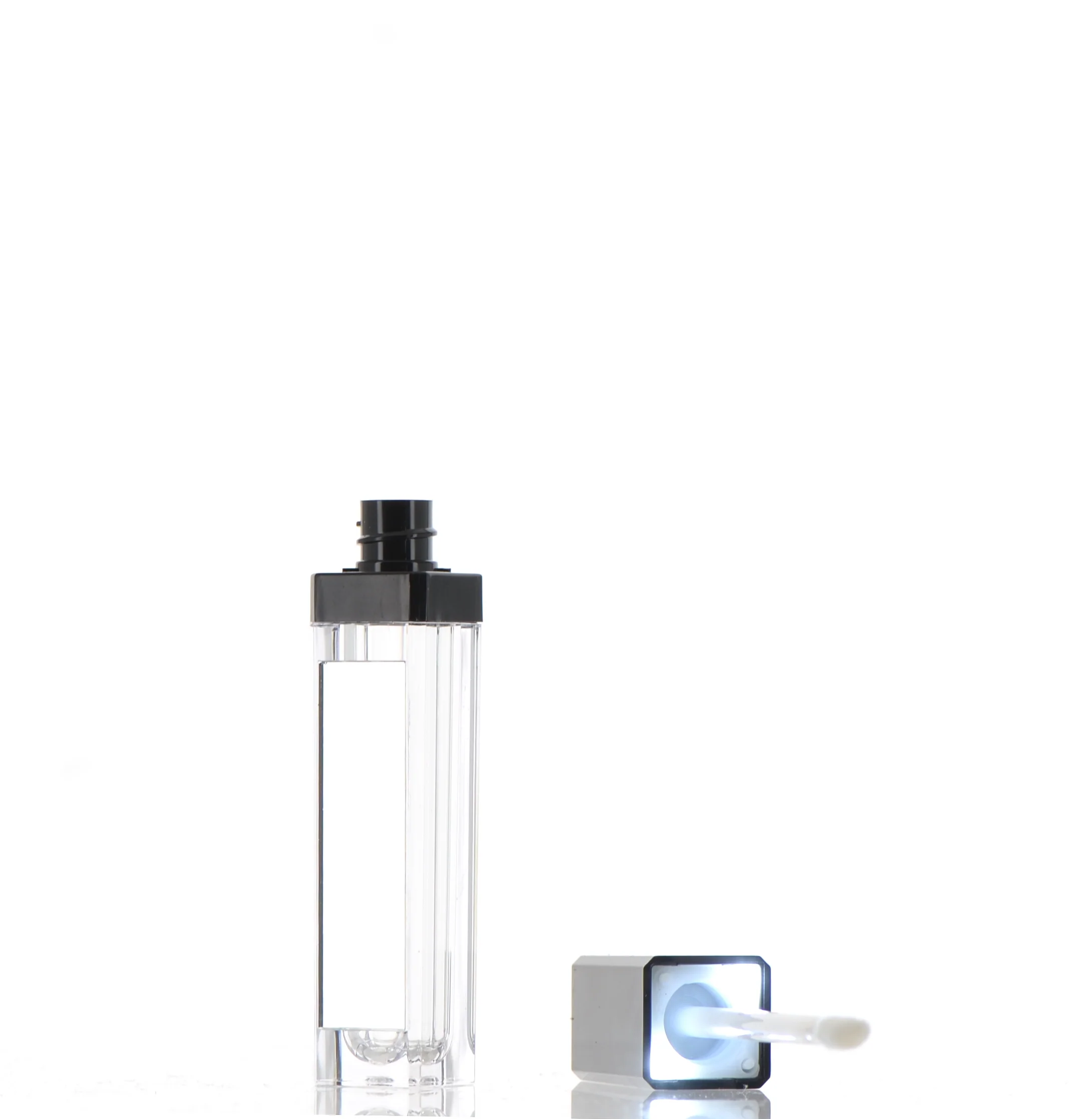 Square Lip Gloss Component with Mirror and Light - Image 2