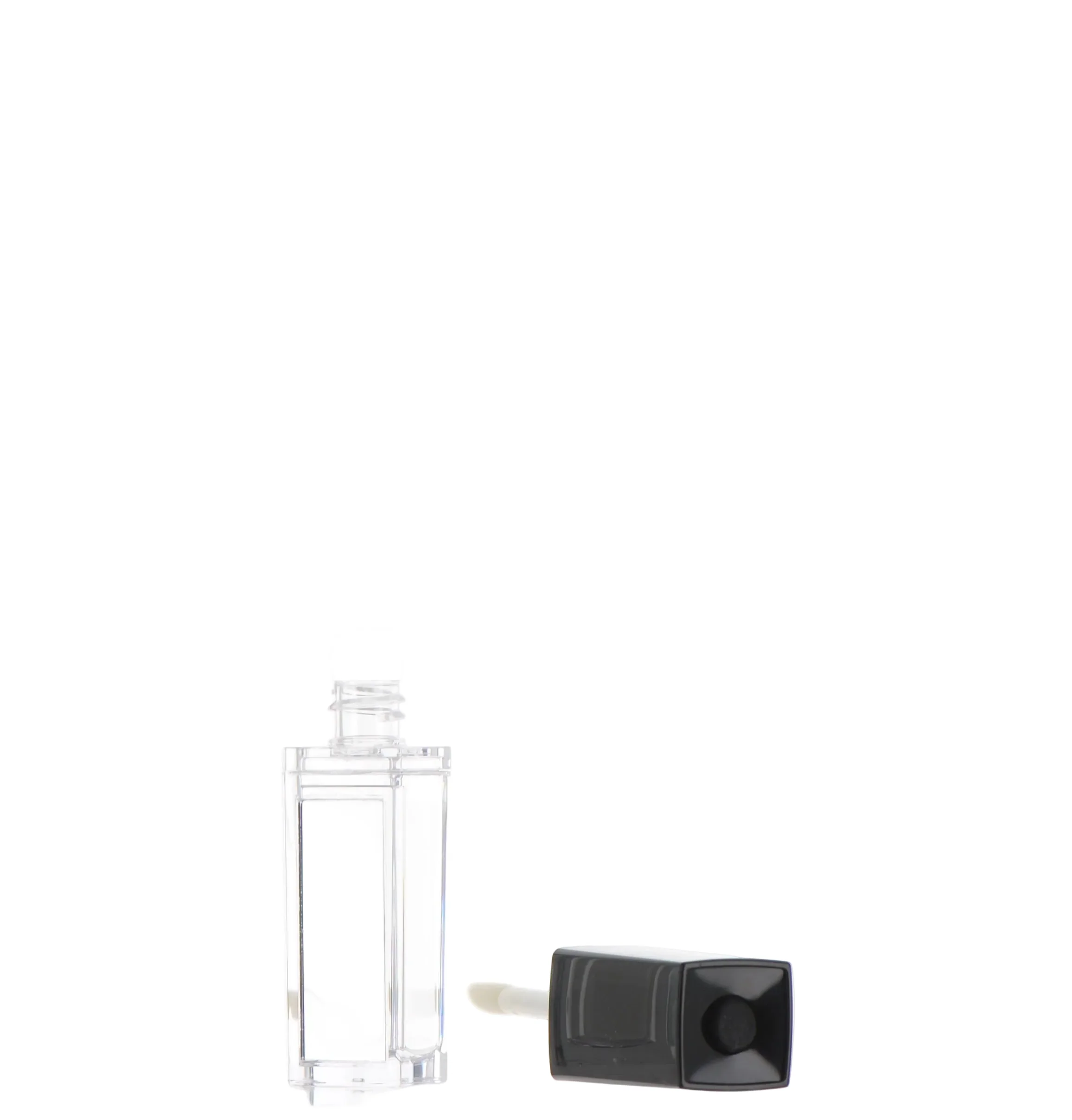 Square Lip Gloss Component with Mirror and Light - Image 2