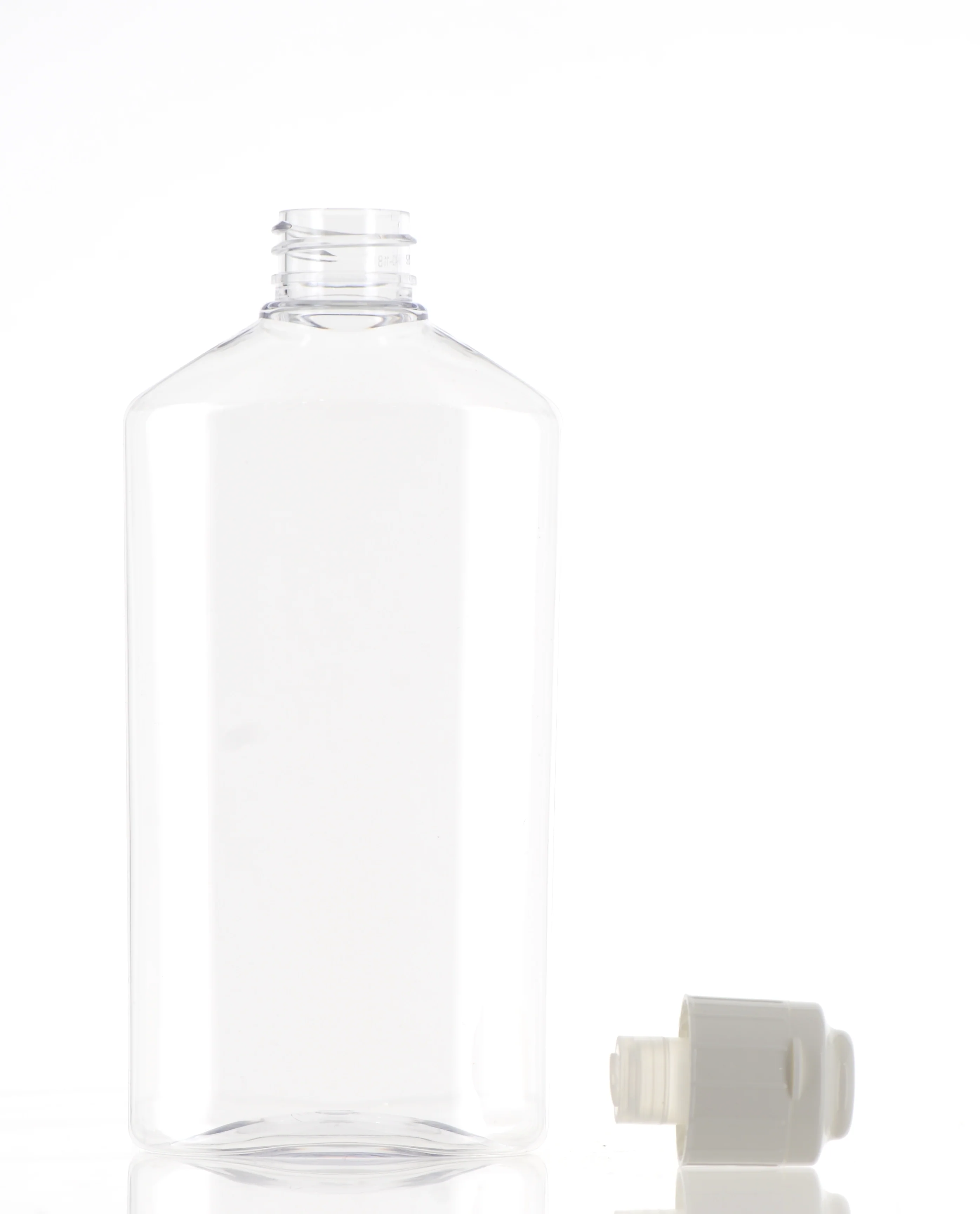 PET, All Plastic Squeeze Bottle with Flip Top Cap - Image 3