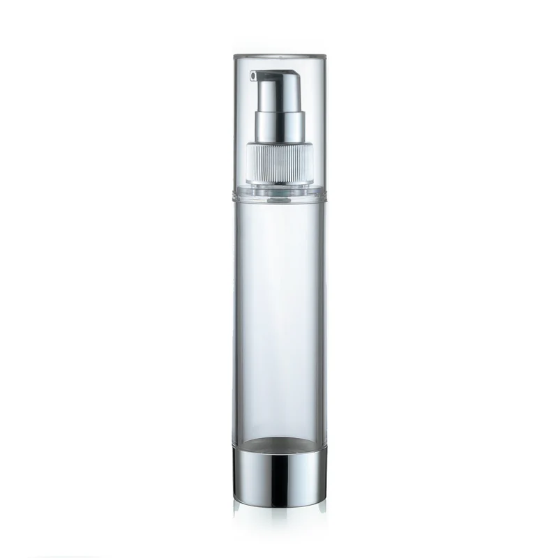 Elegance Unveiled: The Platinum Airless Beauty Pump Collection - Image 2