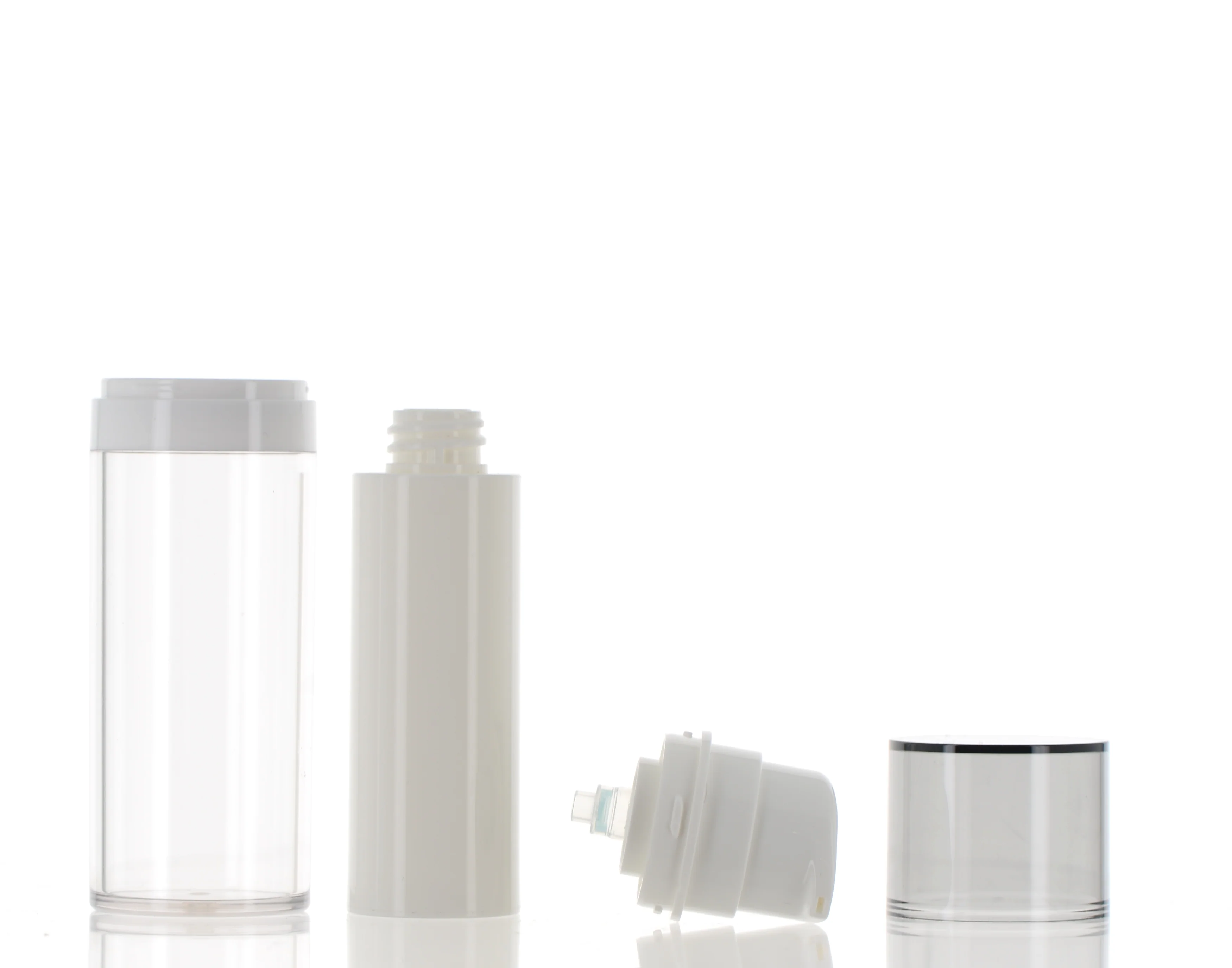PET/PP, Glow Unleashed Treatment Pump Refillable Airless Bottle - Image 4
